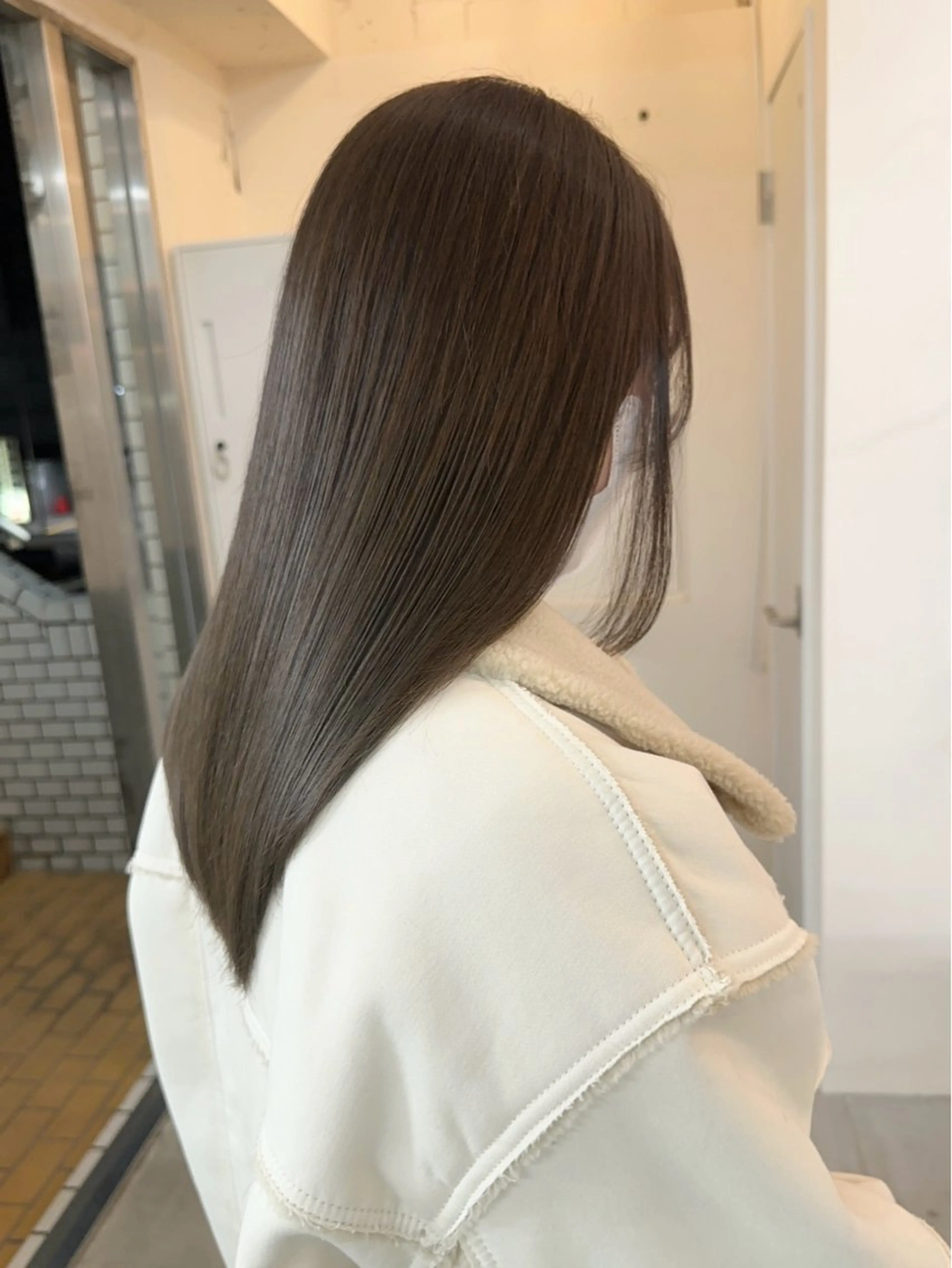 セミロング カラー カット ヘアカラー トリートメント 髪質改善特化【荻窪】 RYOTOのヘアスタイル
