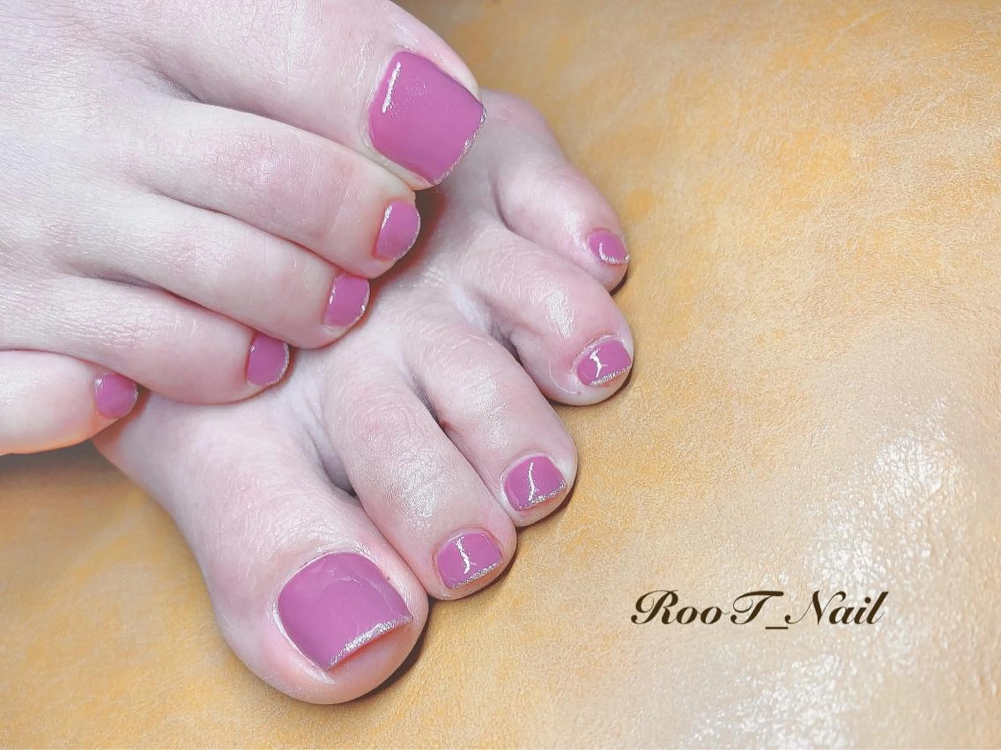 メンズ ネイル フレンチネイル フットネイル RooT Nailのネイルデザイン