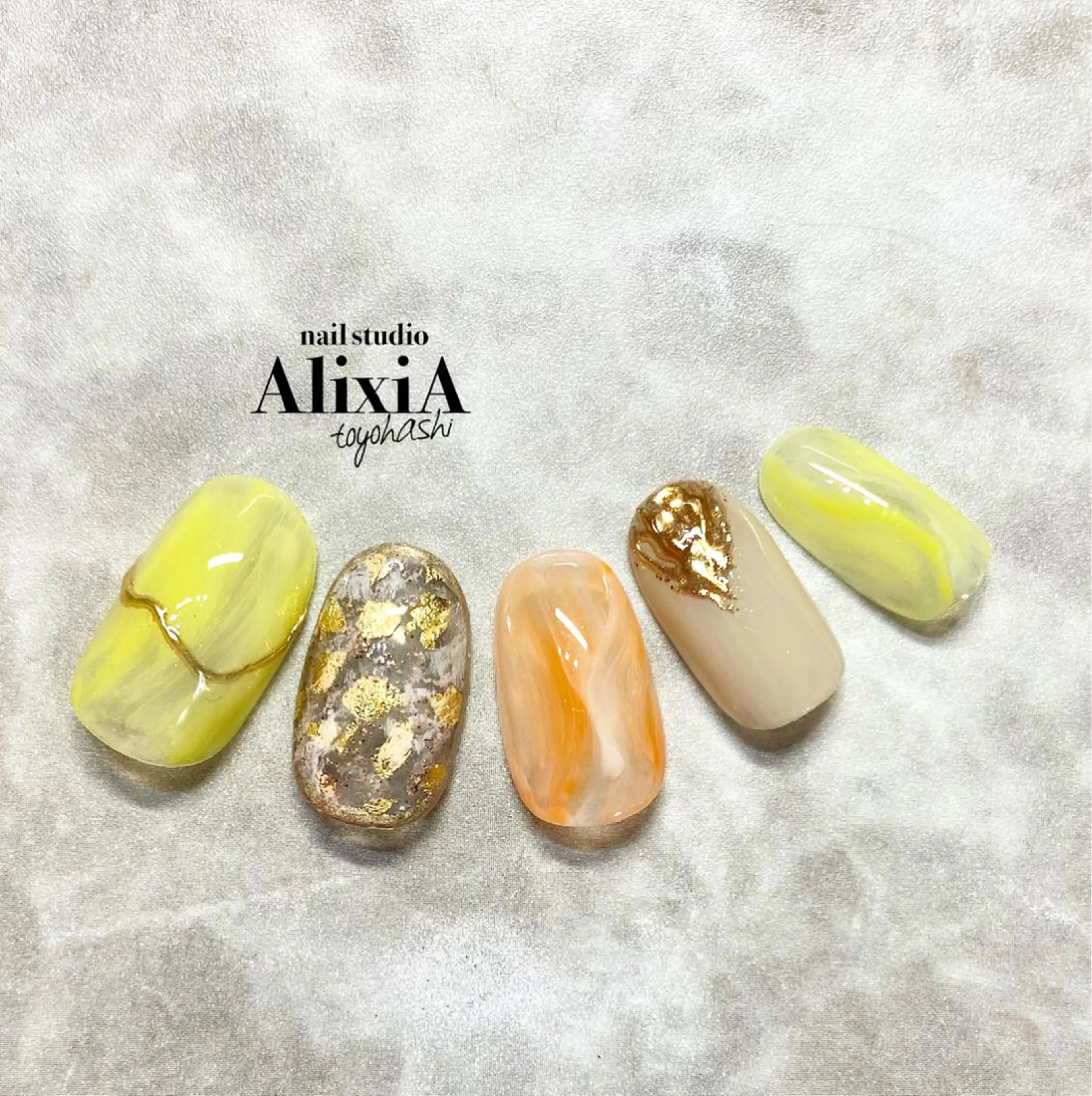 ネイル AlixiA   nail studio所属・AlixiA ゆみのネイルデザイン