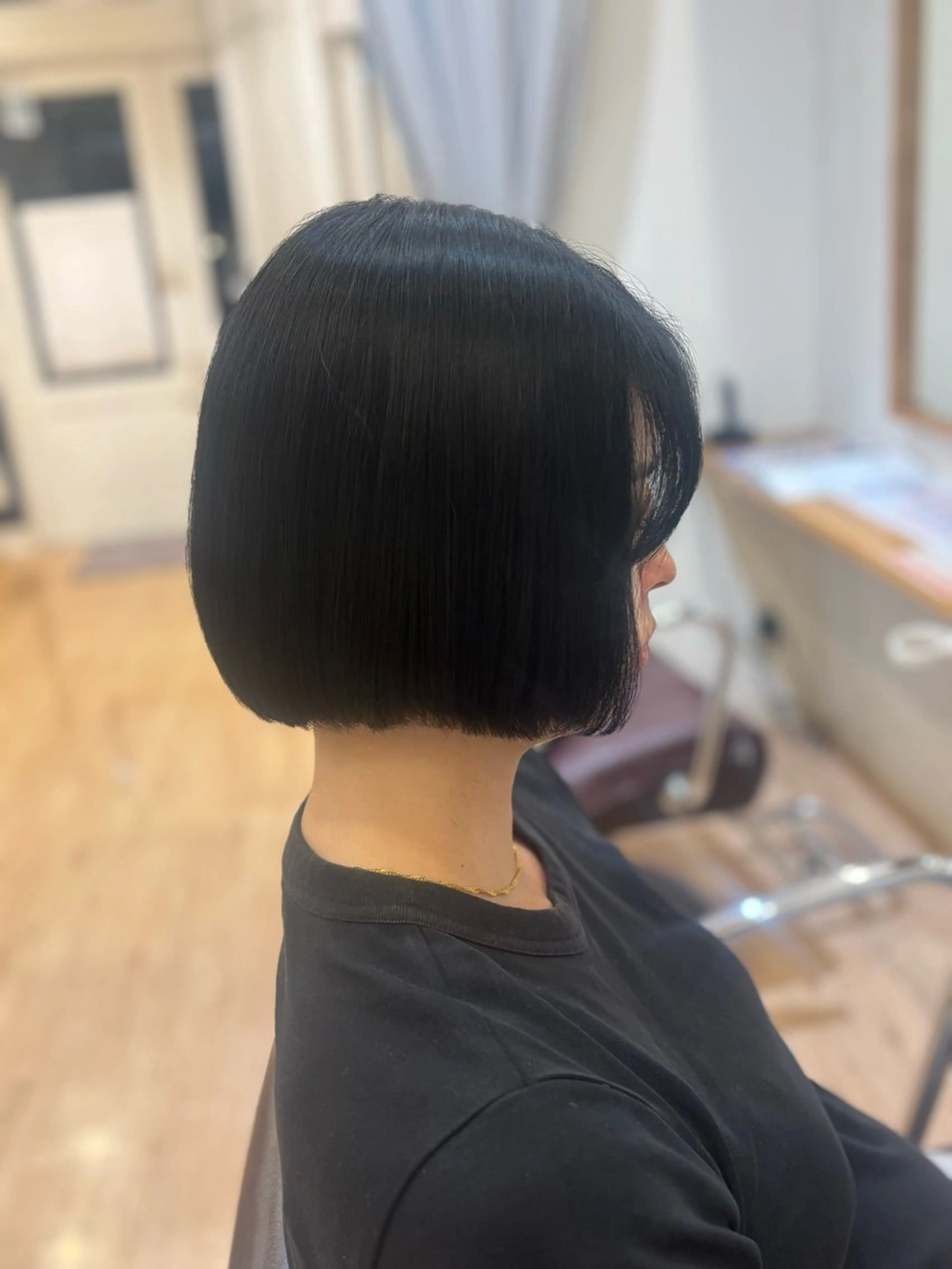 ショート ボブ カット トリートメント Loops 北山田所属・すなが/ カットモデル募集中のヘアスタイル