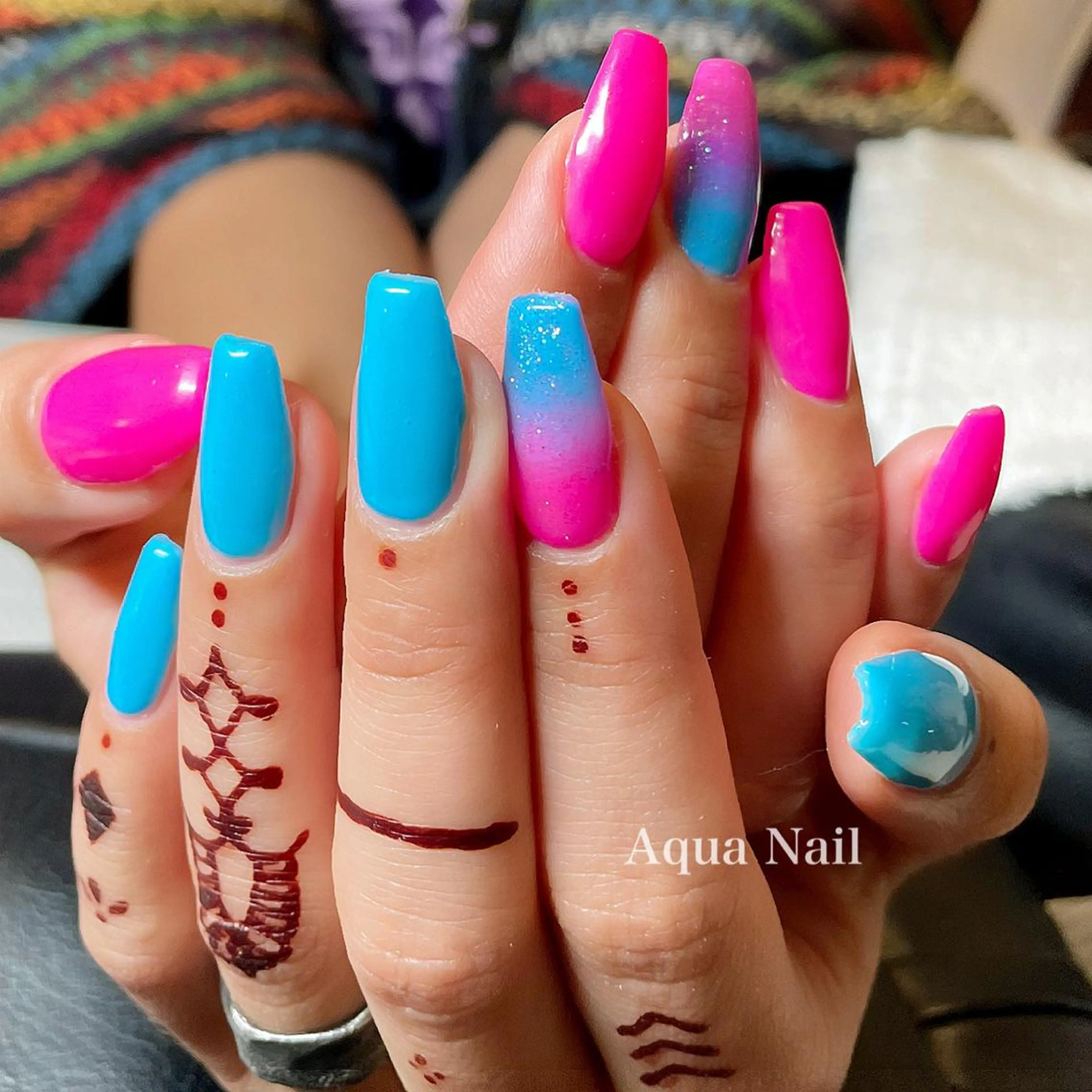 ネイル ハンドネイル フットネイル AQUA NAIL所属・AQUA NAILのネイルデザイン