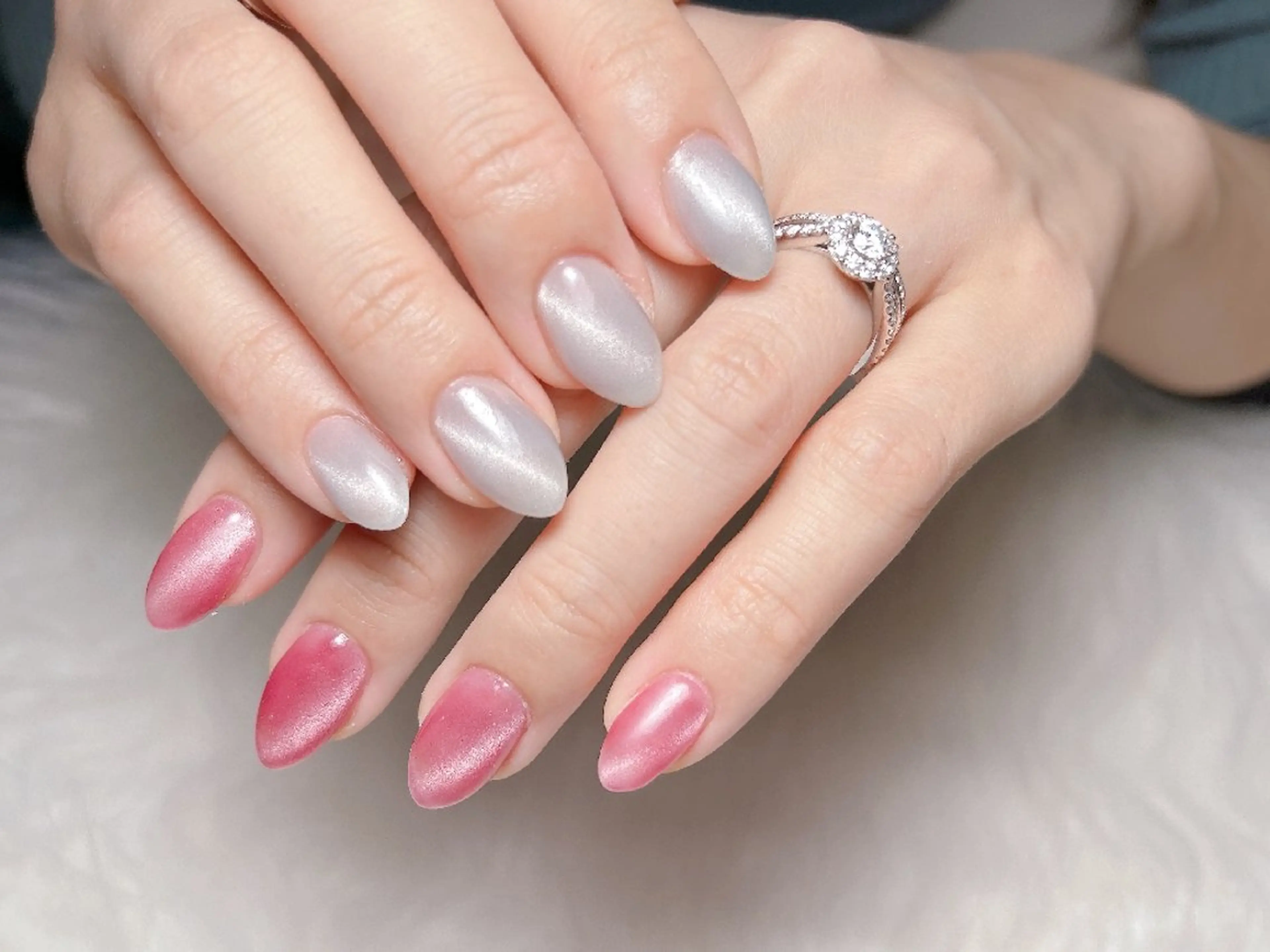 ネイル ハンドネイル 🎀Yumi✨ 長さ出し専門のネイルデザイン