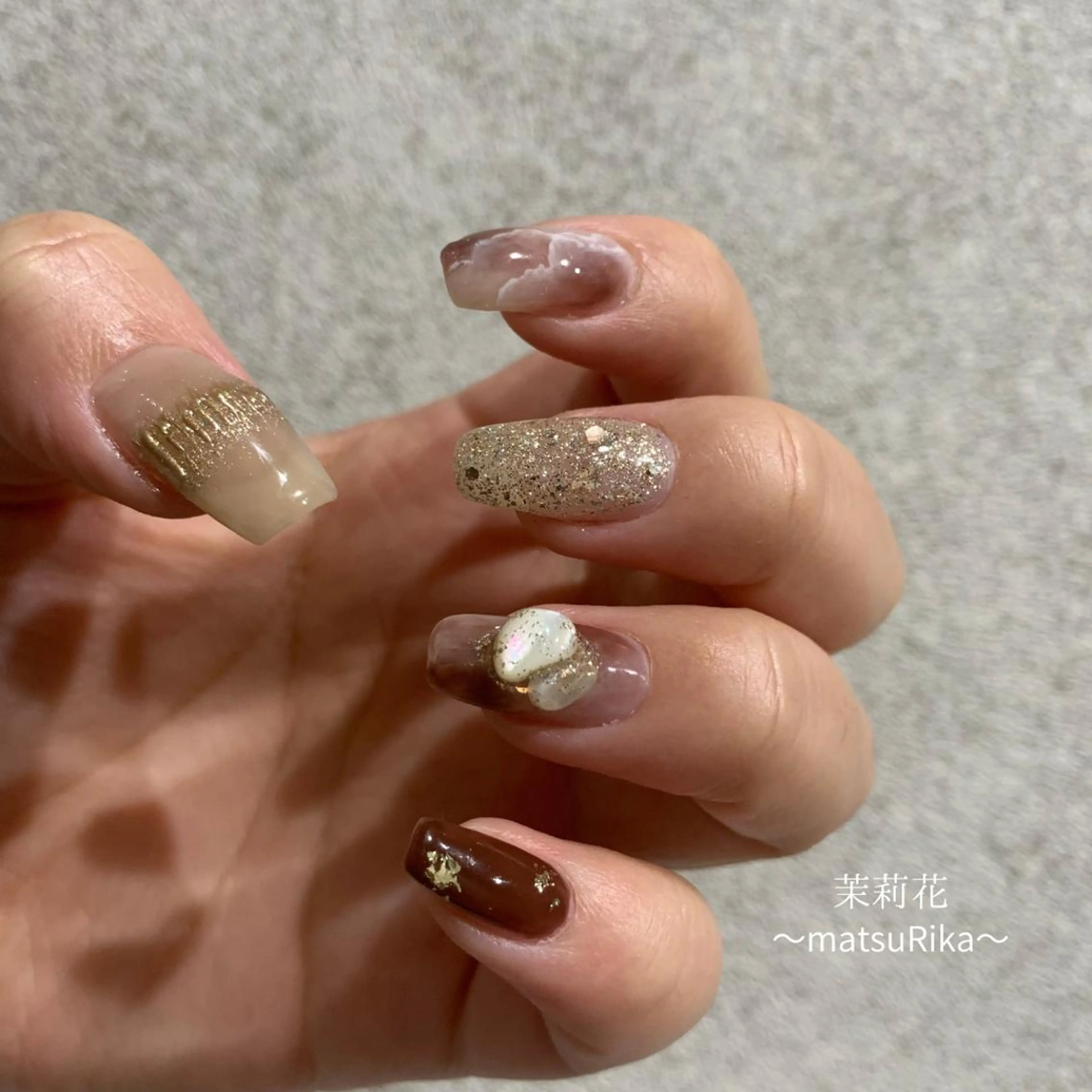 ネイル ハンドネイル nail salon matsuRikaのネイルデザイン