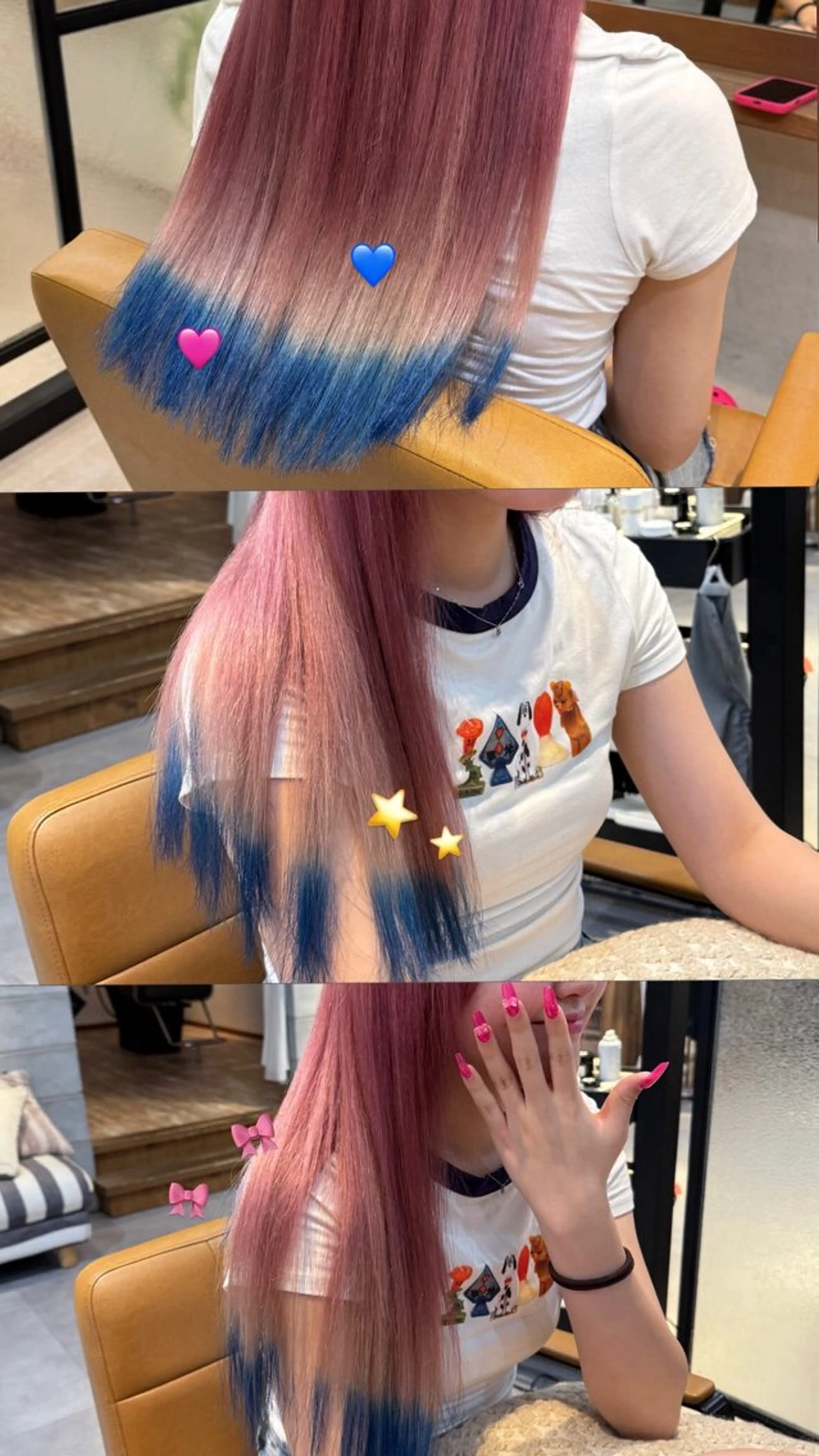 カラー デザインカラー ヘアカラー トリートメント Revie  hair所属・Hiyori/矢場町 ブリーチ/透明感のヘアスタイル
