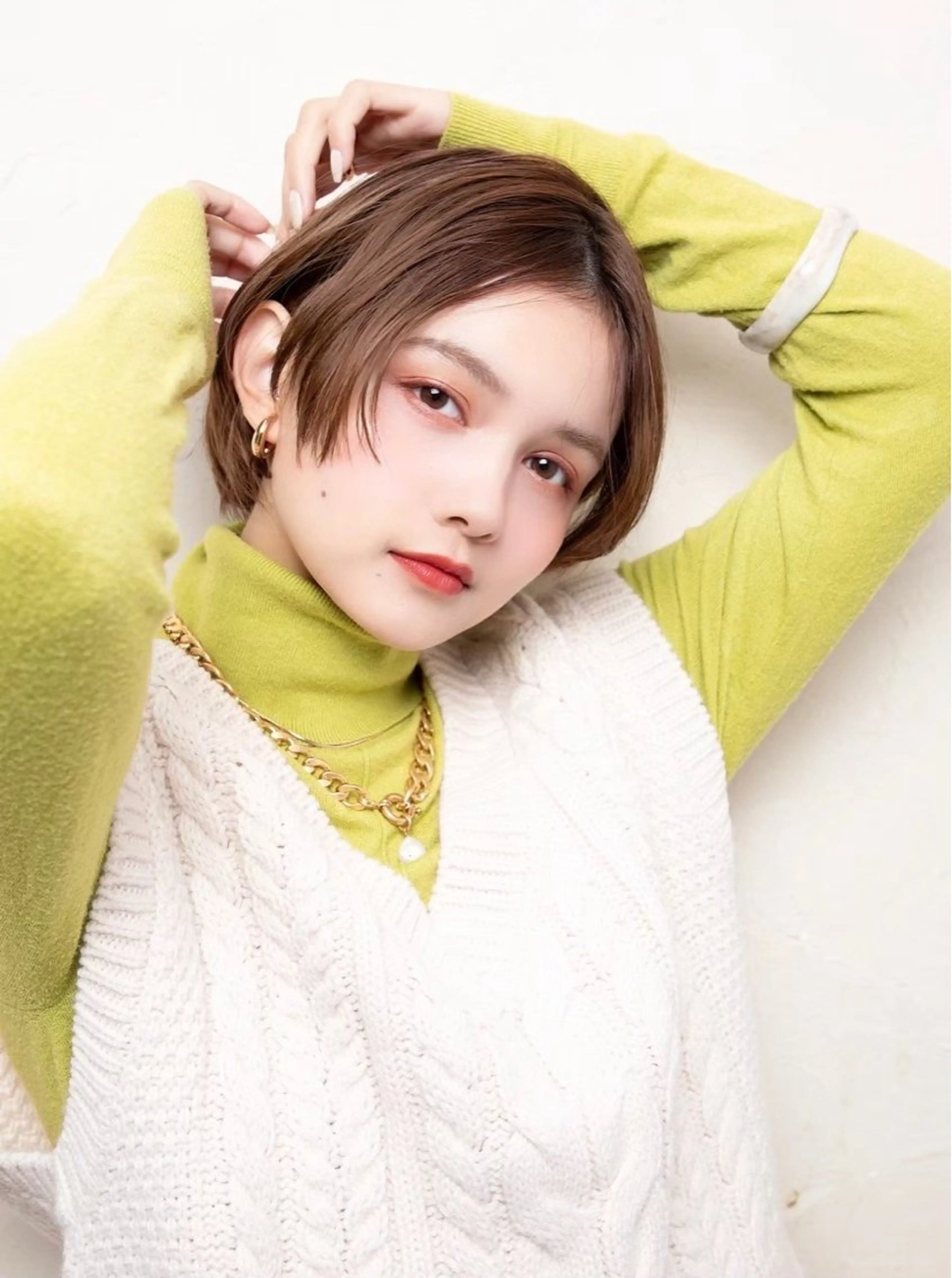 榎本 雪来 LEV.のヘアスタイル