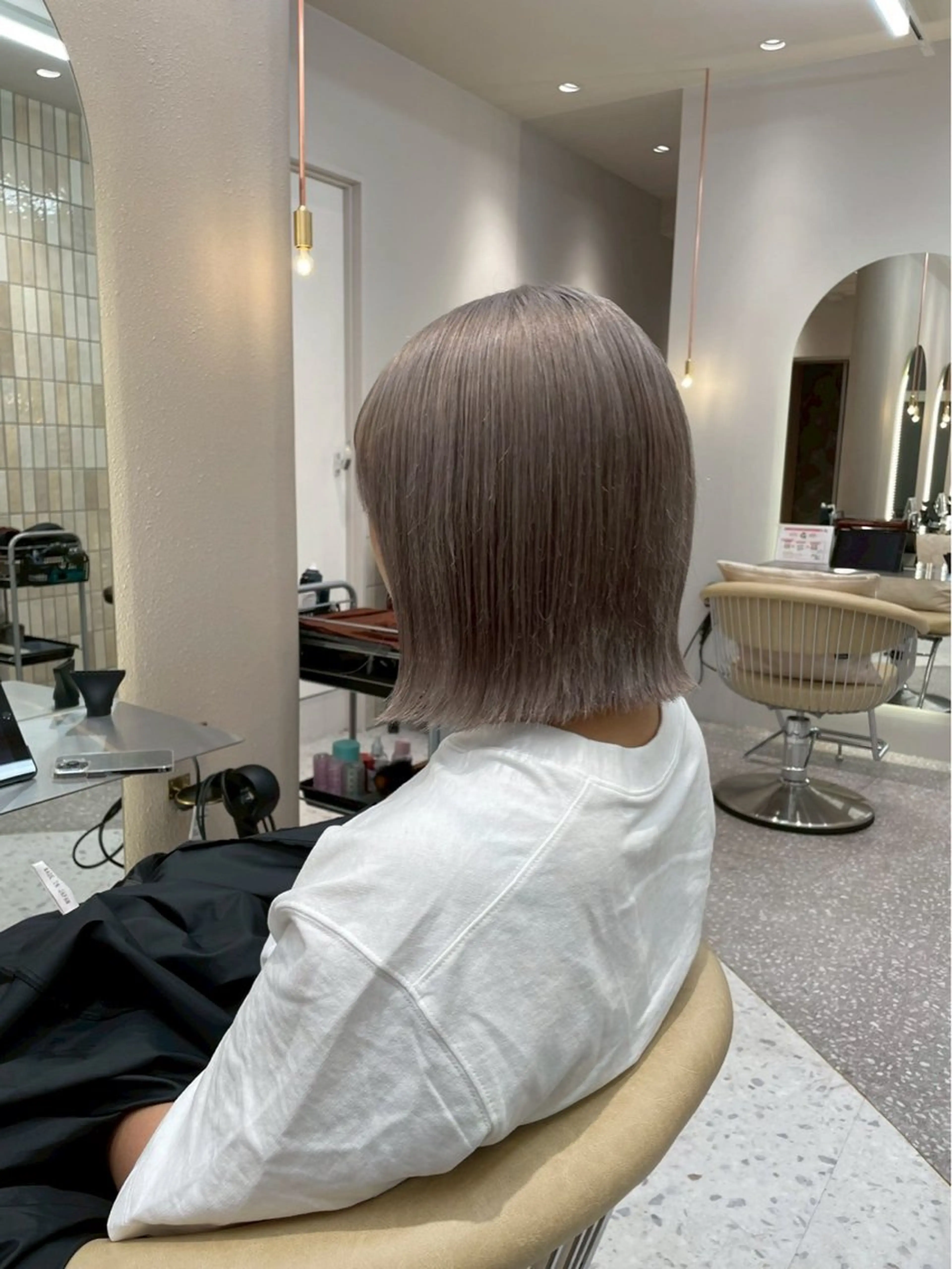 カラー Lond Cheri所属・ひな🐥仙台/ ワンカラー/縮毛矯正のヘアスタイル