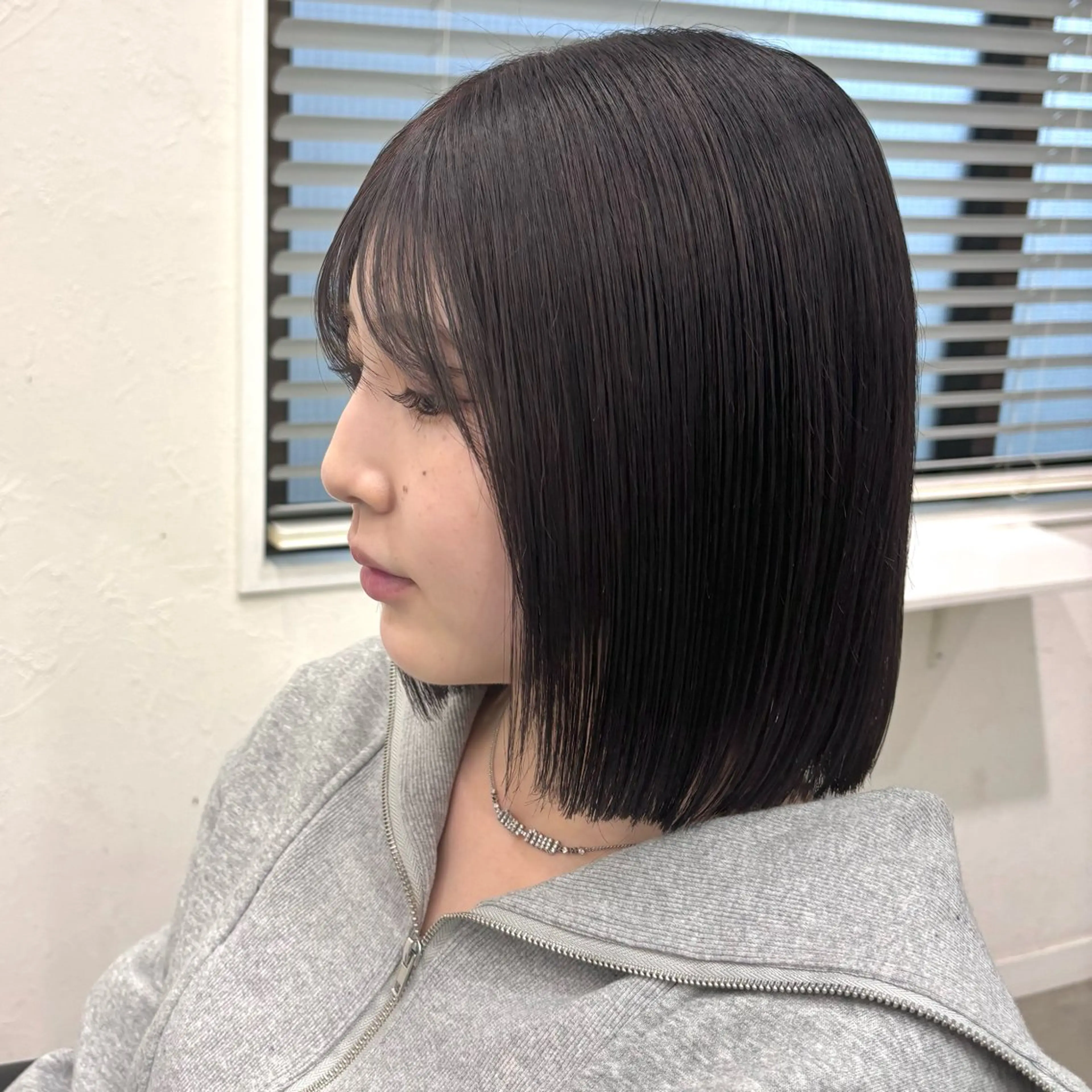 ミディアム カラー 髪質改善/縮毛矯正/ 暖色カラー🎀🪞のヘアスタイル