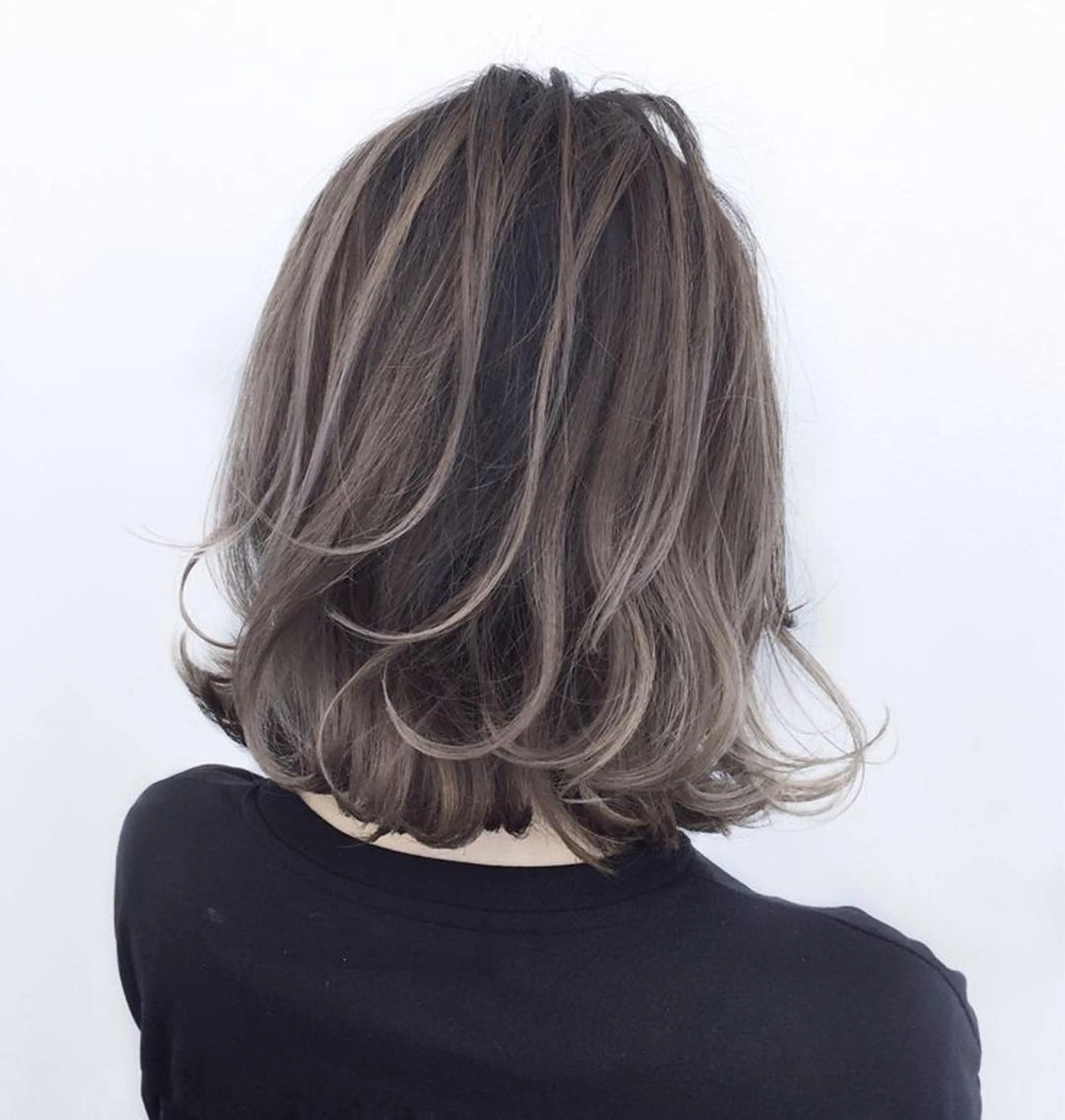 ミディアム カラー 【公式】amble luxe池袋東口💛のヘアスタイル