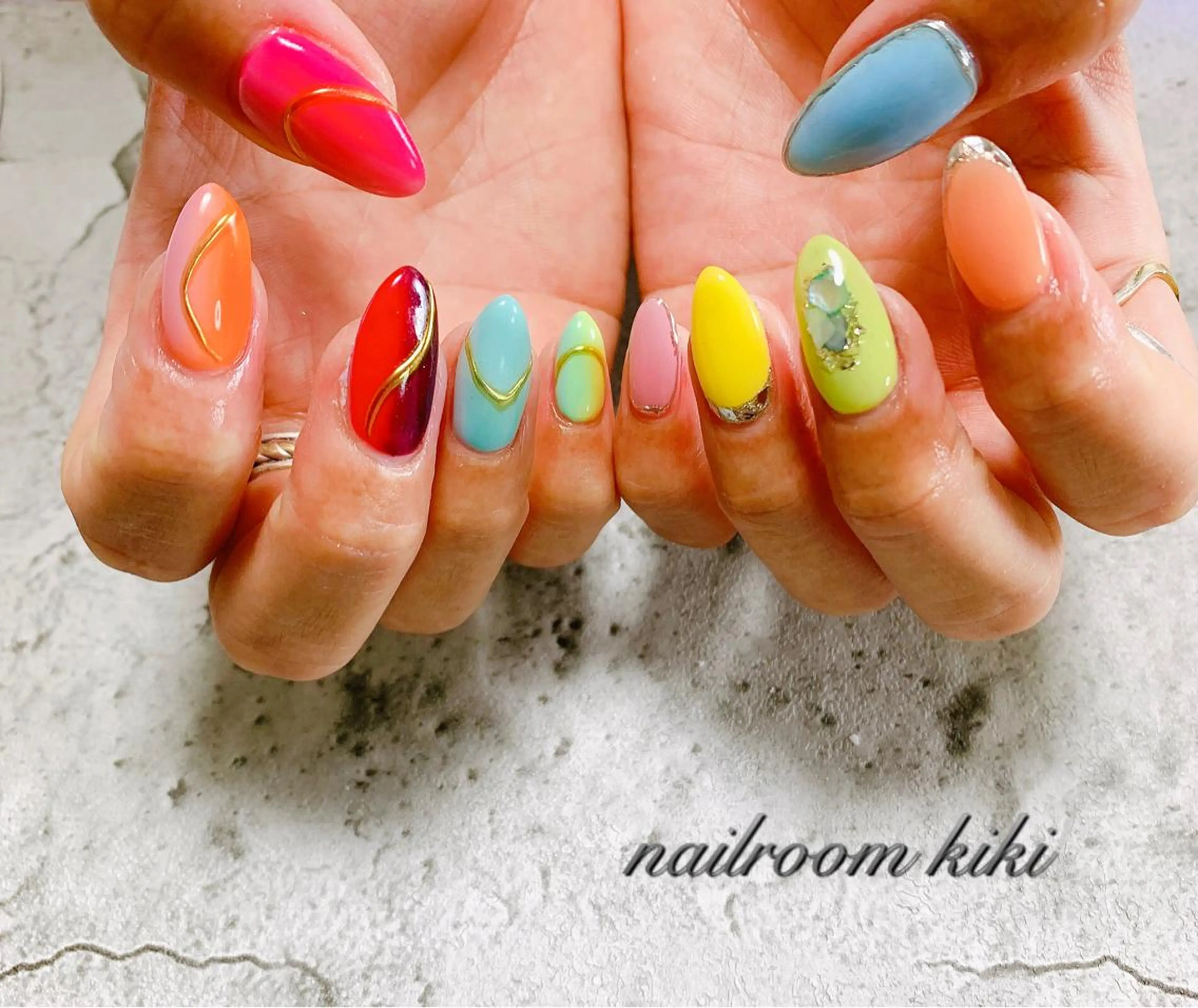 ネイル アートネイル グラデーション ニュアンスネイル Salon de kiki所属・Salonde kikiのネイルデザイン