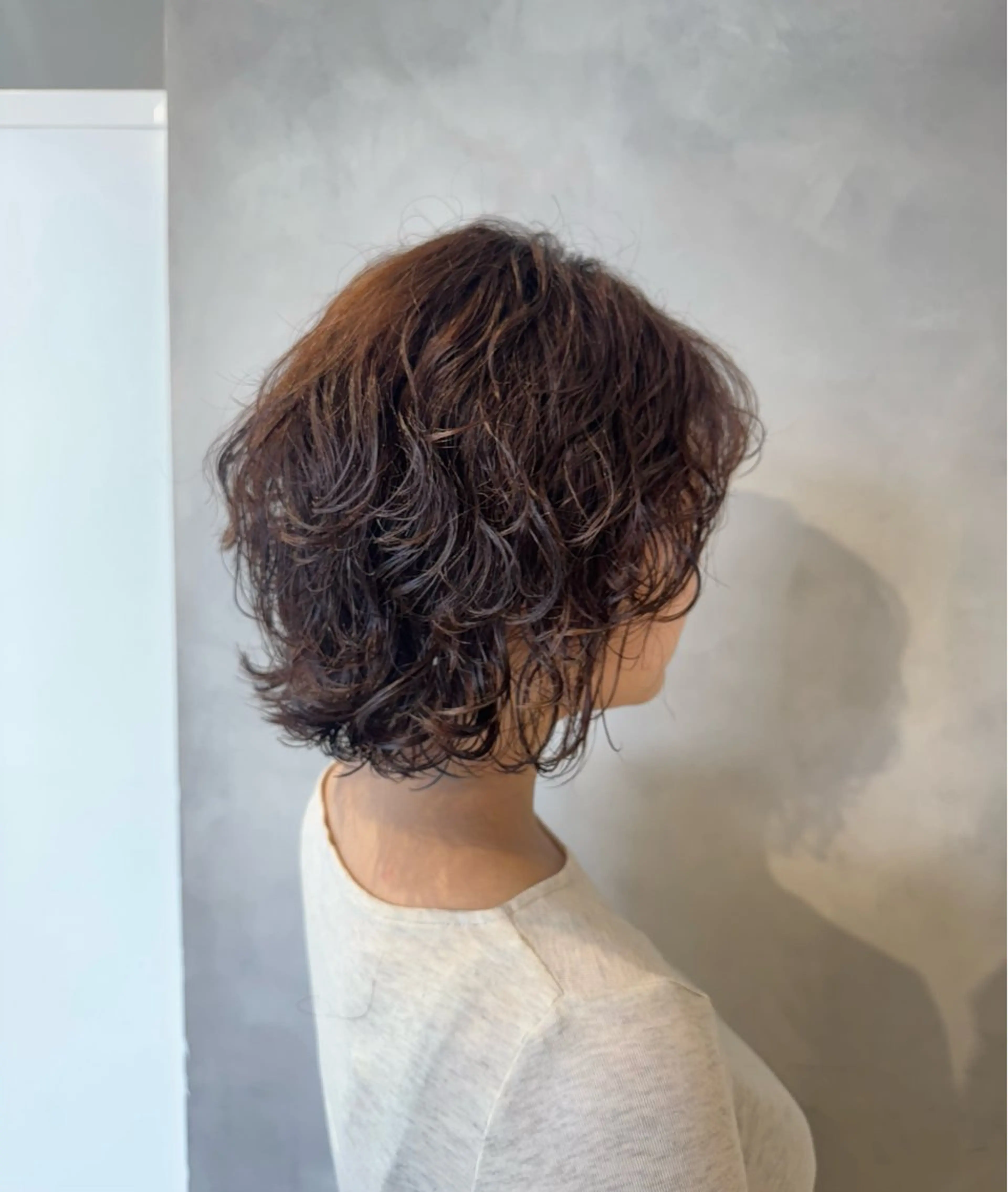 パーマ カット ヘアカラー パーマ トリートメント 透明感カラー✨艶髪 制作🌱山根あゆみのヘアスタイル