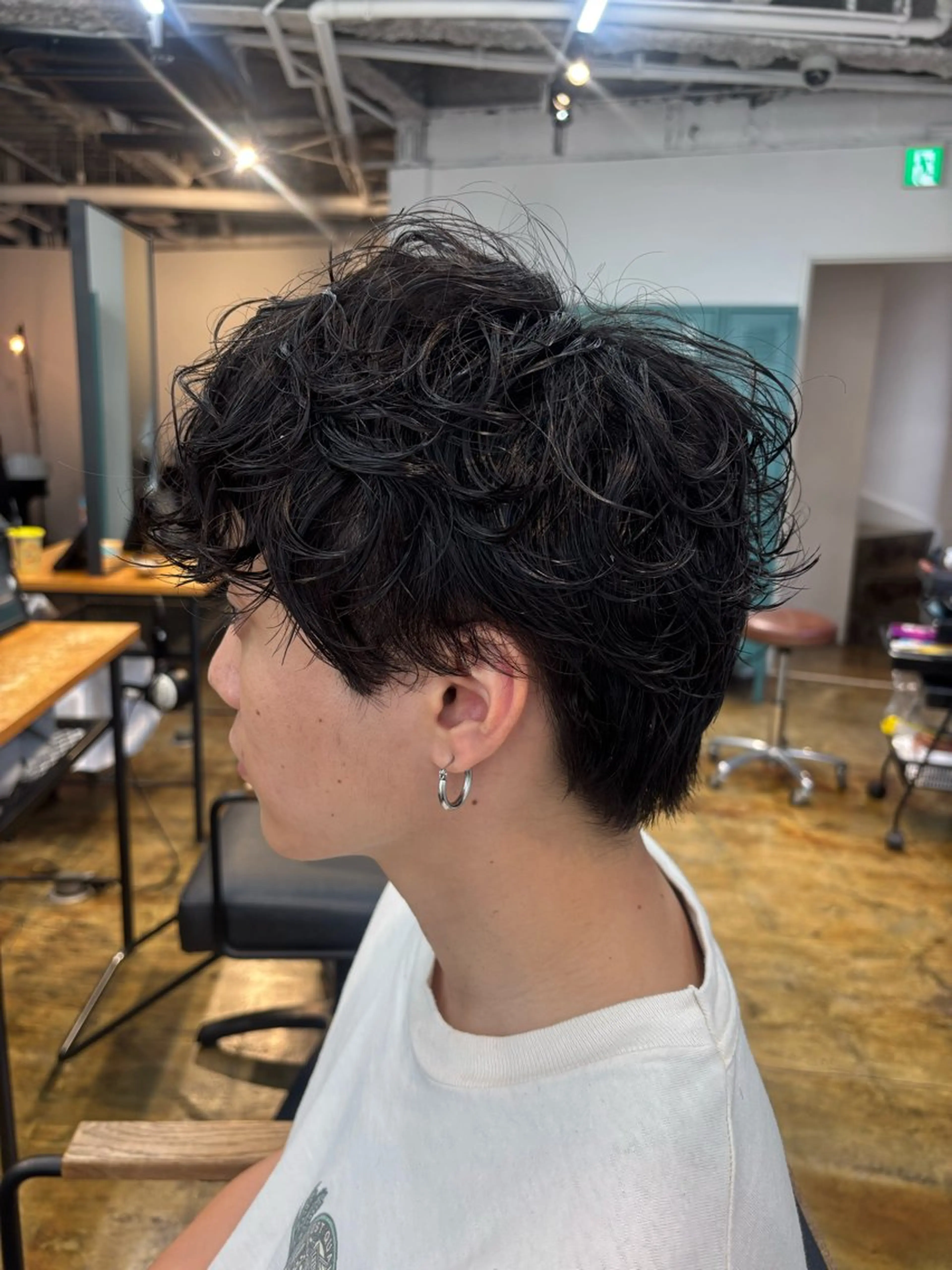 メンズ カット パーマ メンズパーマ /大阪/福島駅/りなのヘアスタイル