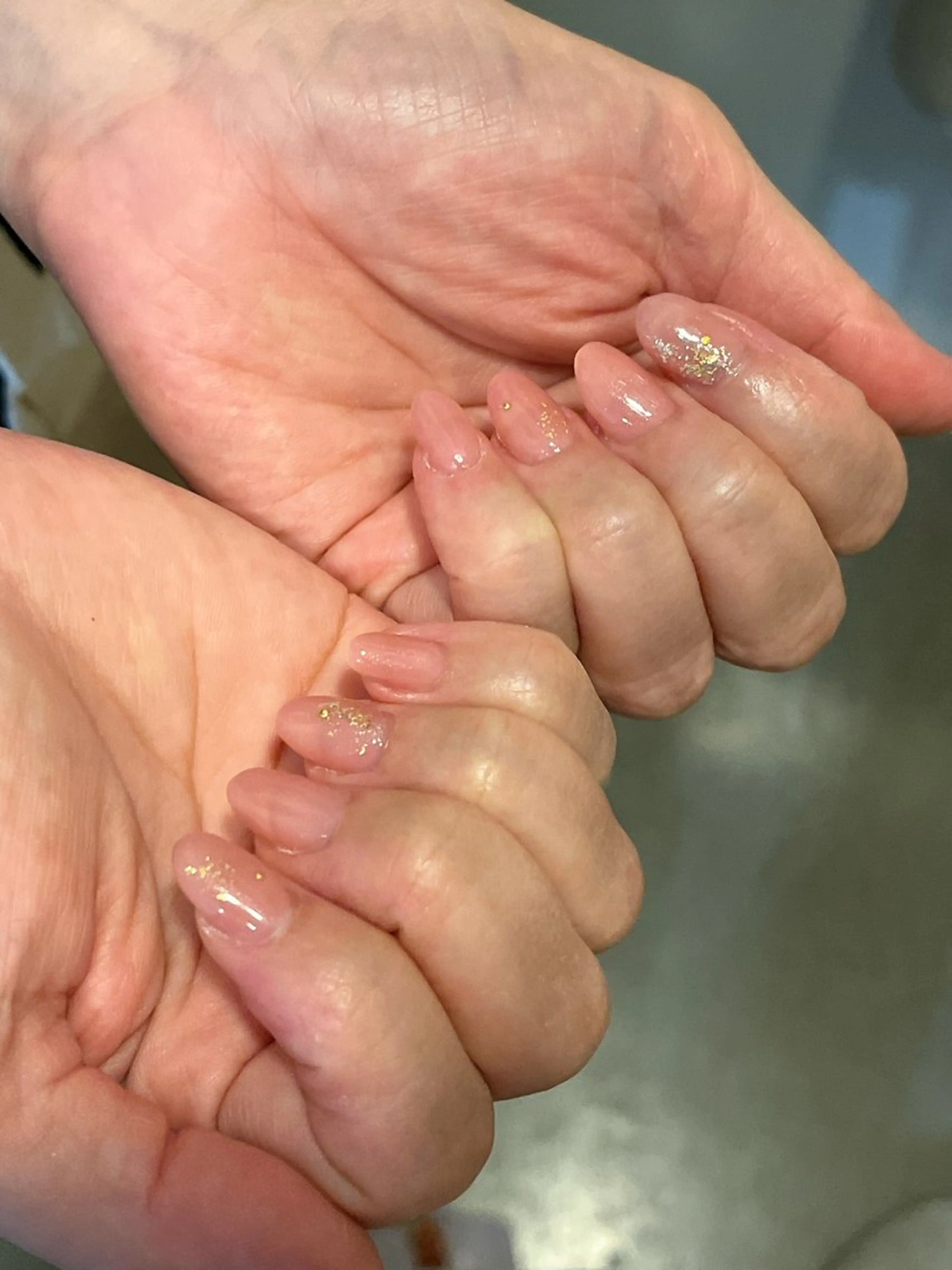 ネイル オーロラネイル フットネイル フレンチネイル ジェルネイル マグネットネイル ハンドネイル Mogu nail 二子玉川のネイルデザイン