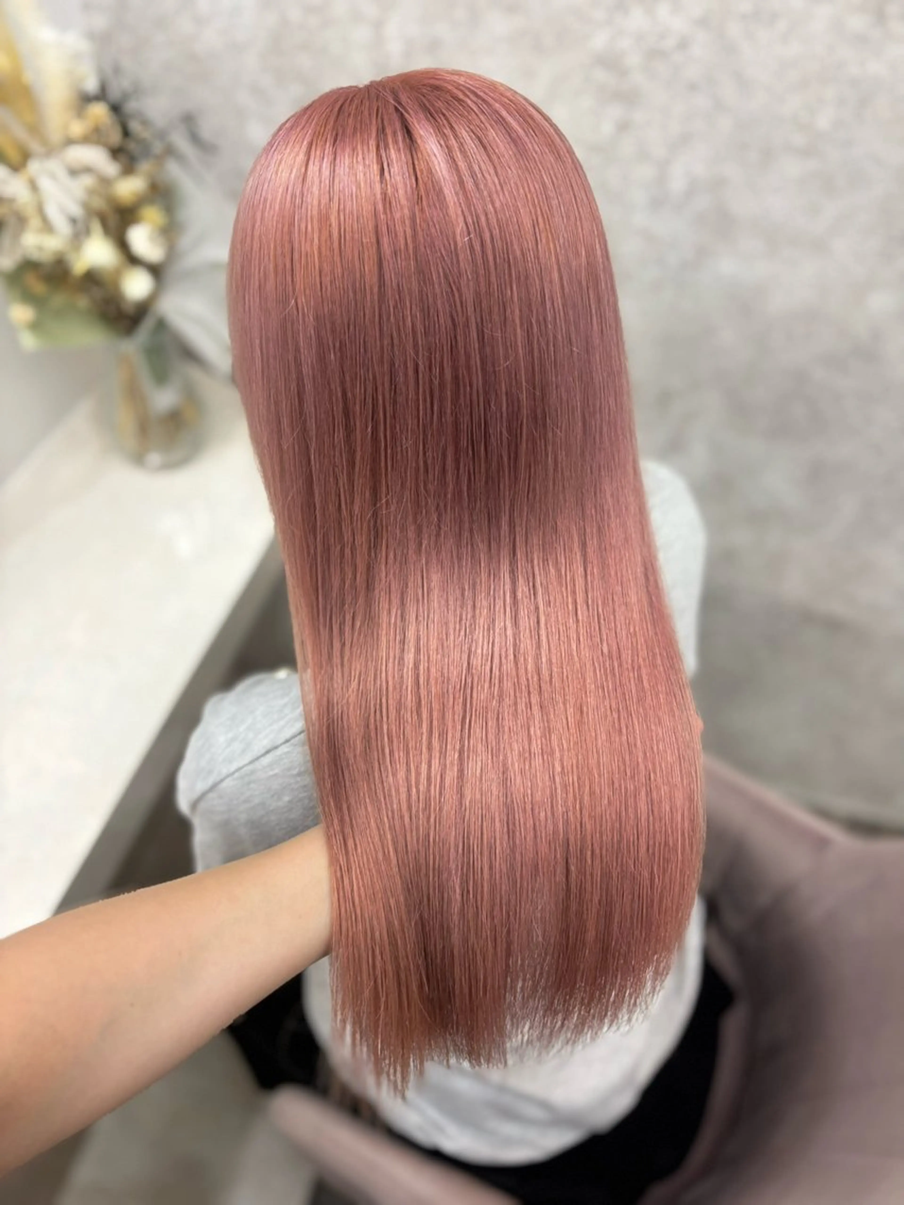 ミディアム 💘Kurea💘 艶髪/韓国/暗髪のヘアスタイル