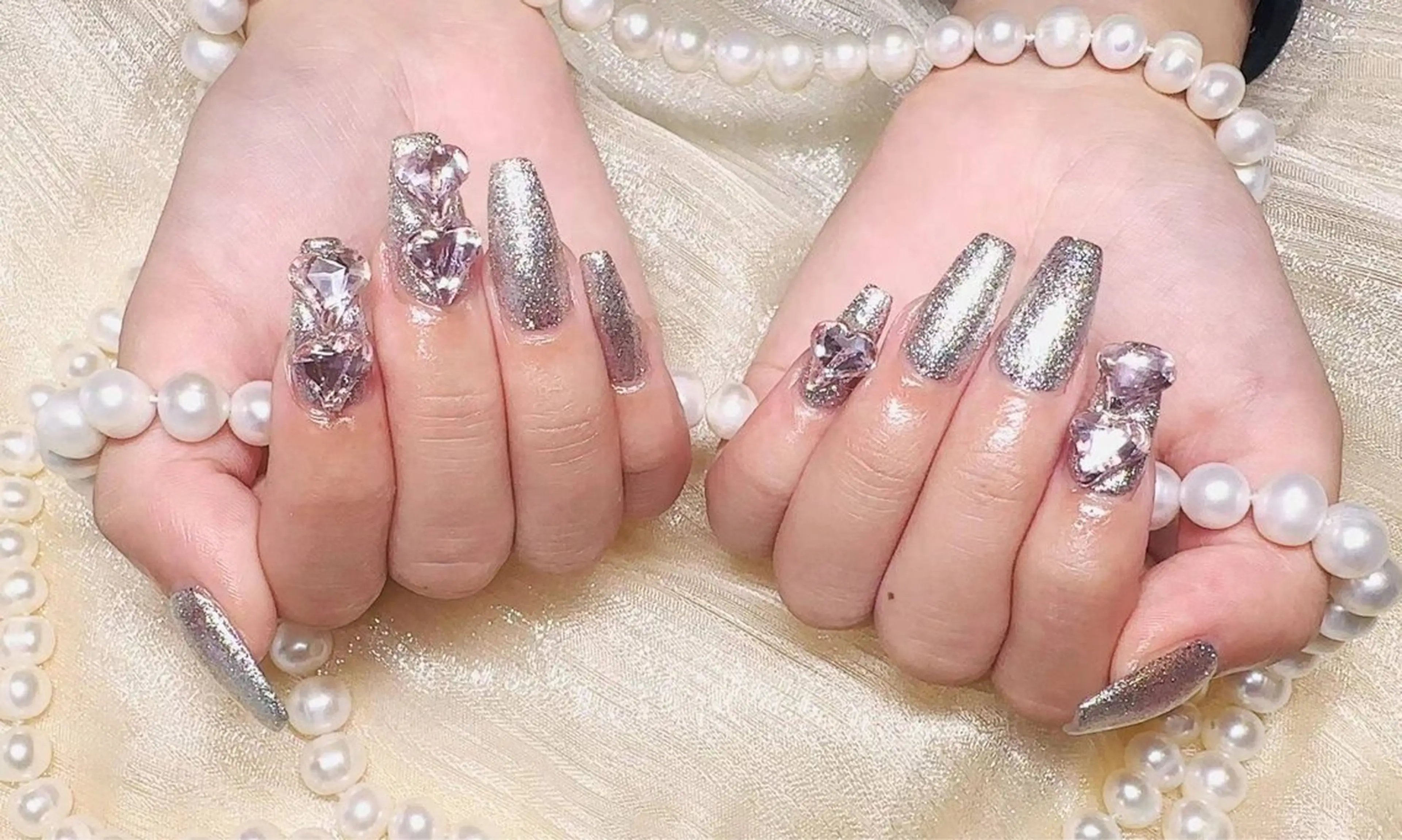 ネイル ラベンダー💖日暮里 ルル💖ネイルのネイルデザイン