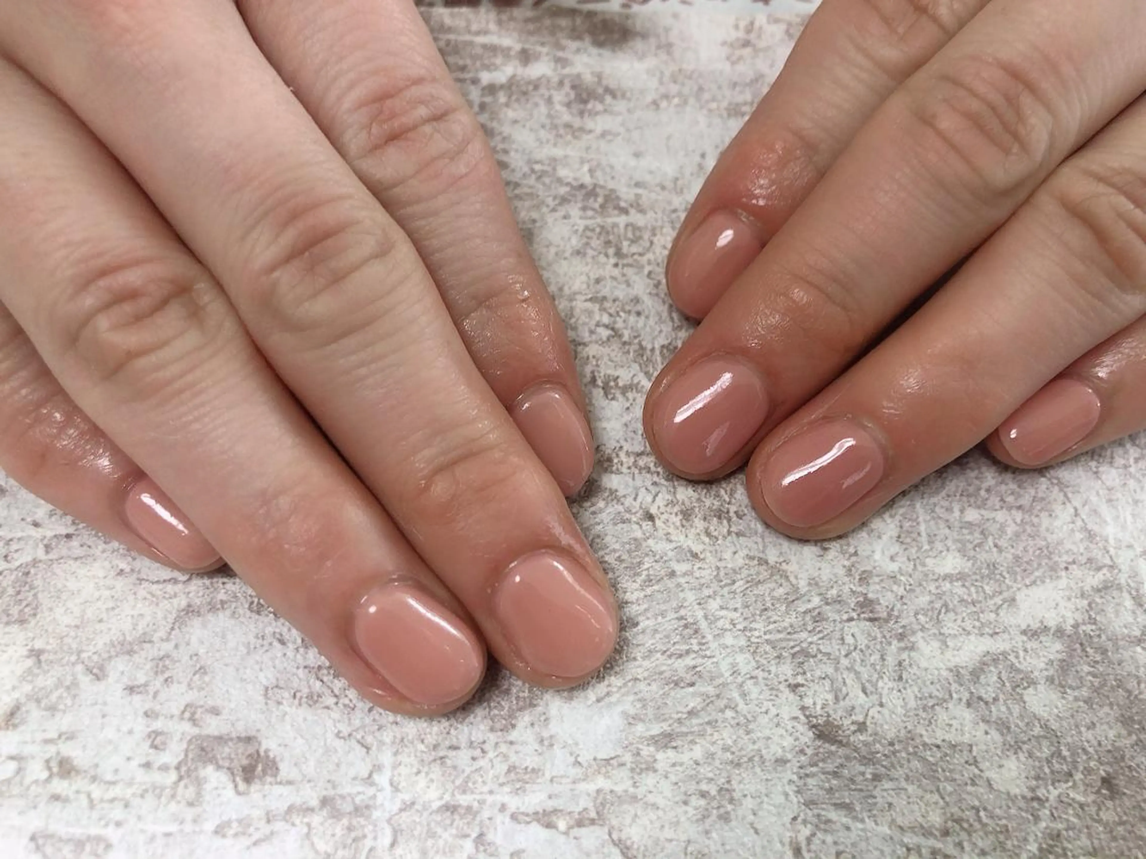 ネイル シンプルネイル ハンドネイル Mogu nail 二子玉川のネイルデザイン