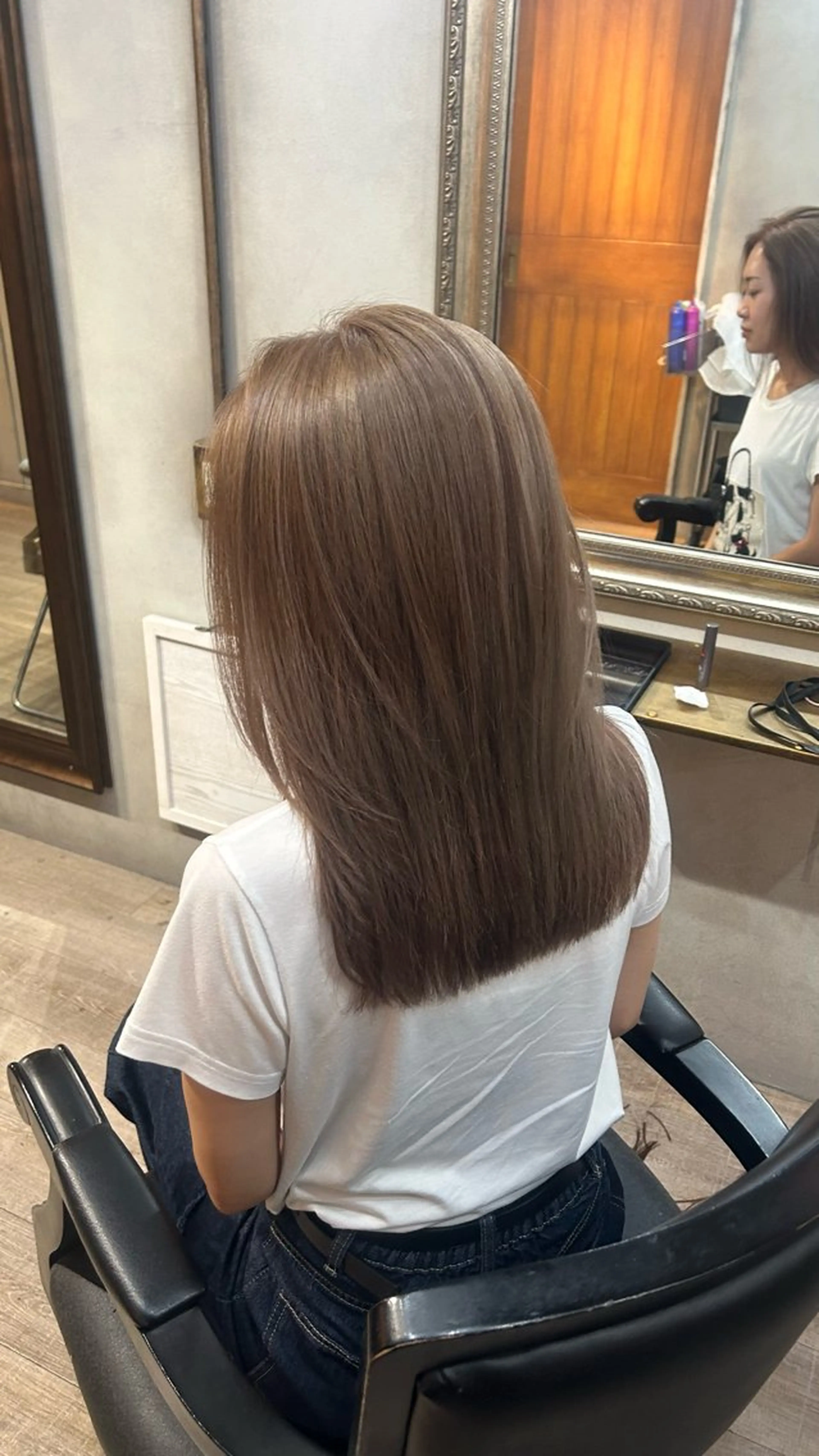 セミロング レイヤーカット カット ヘアカラー 🦭☪️Azumiボ ブ/レイヤー☪️🦭のヘアスタイル