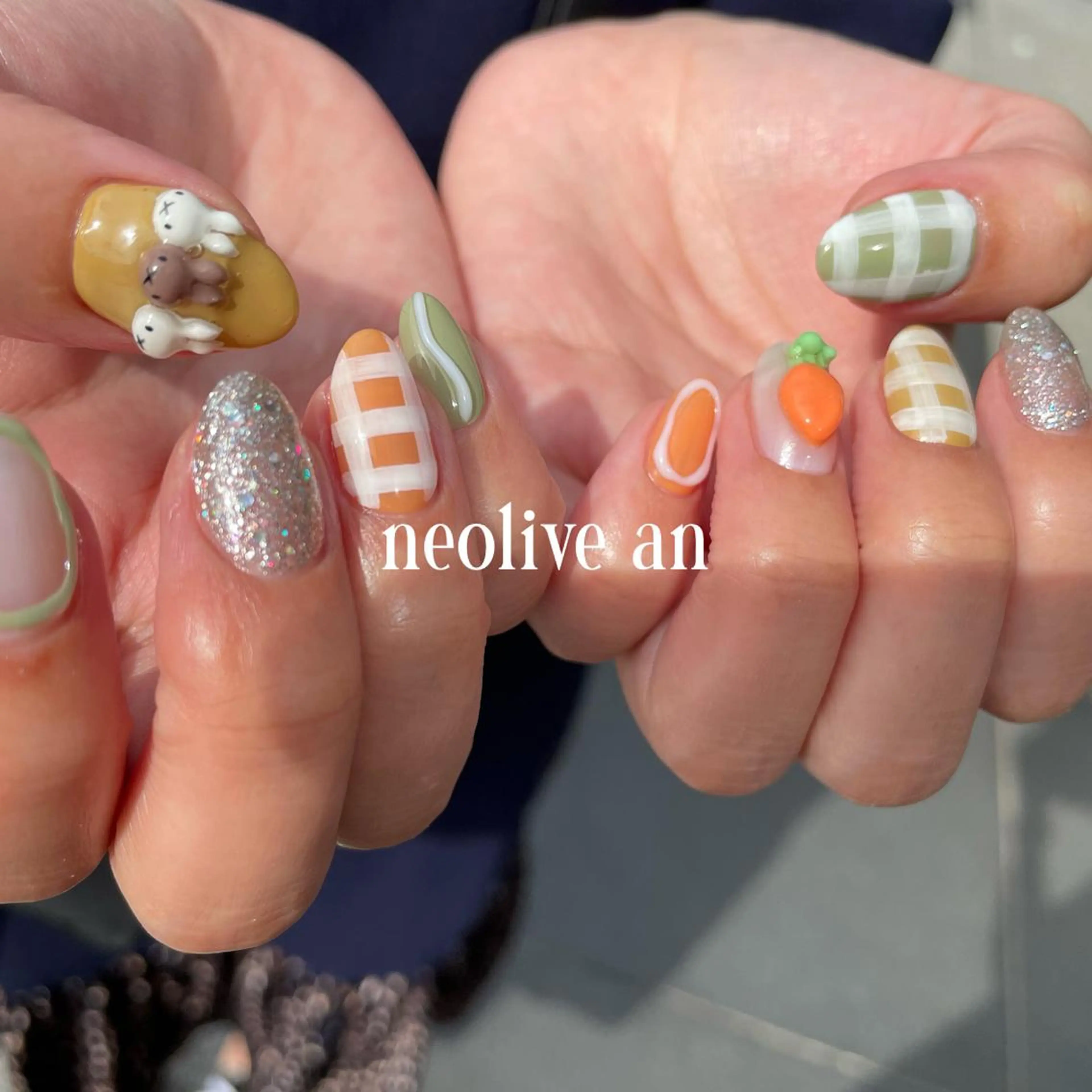 キッズ ネイル feey ⁑erinaのネイルデザイン