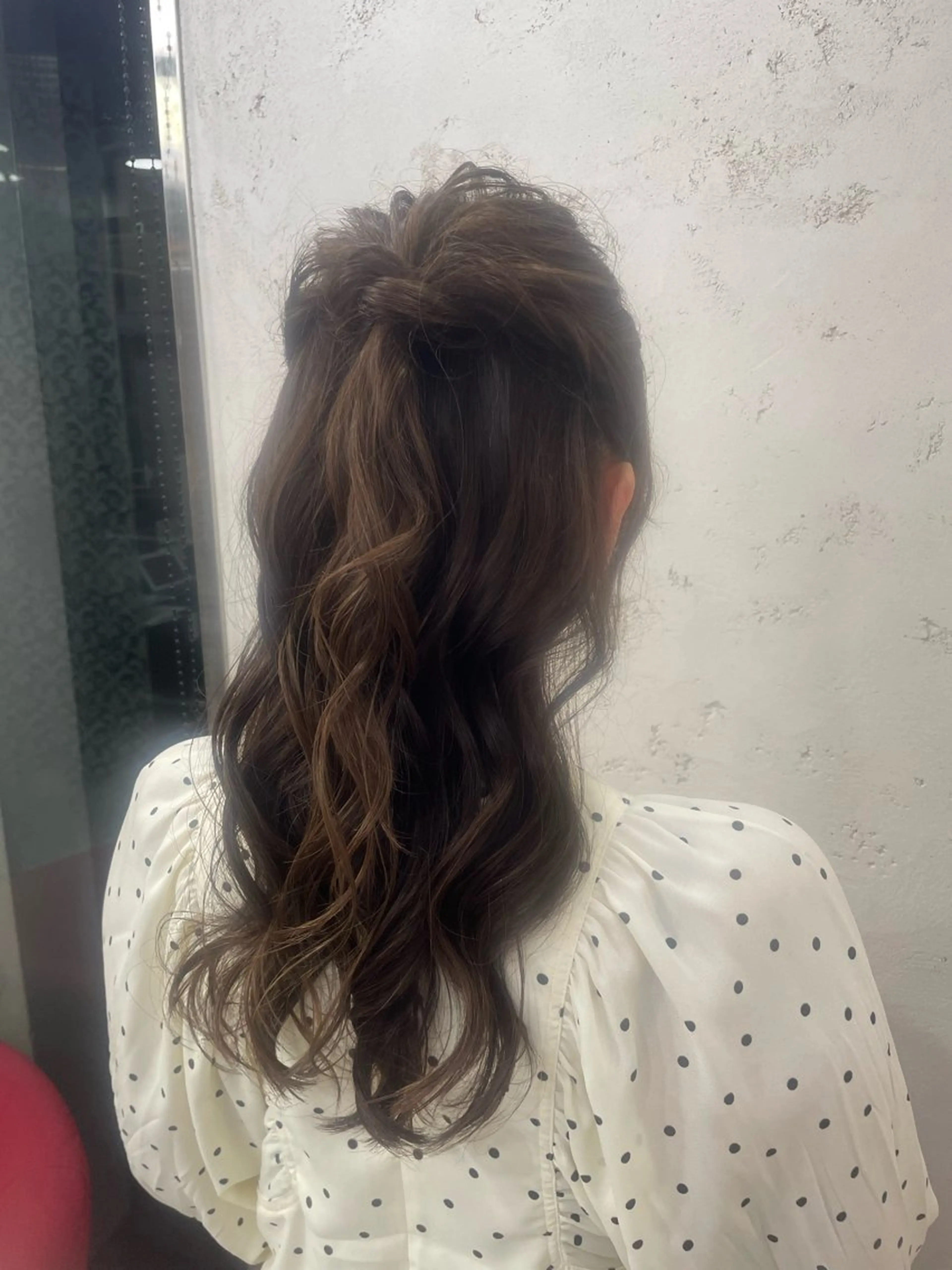 ロング ヘアセット ♡ヘアセット.ピンク Ayakaのヘアスタイル