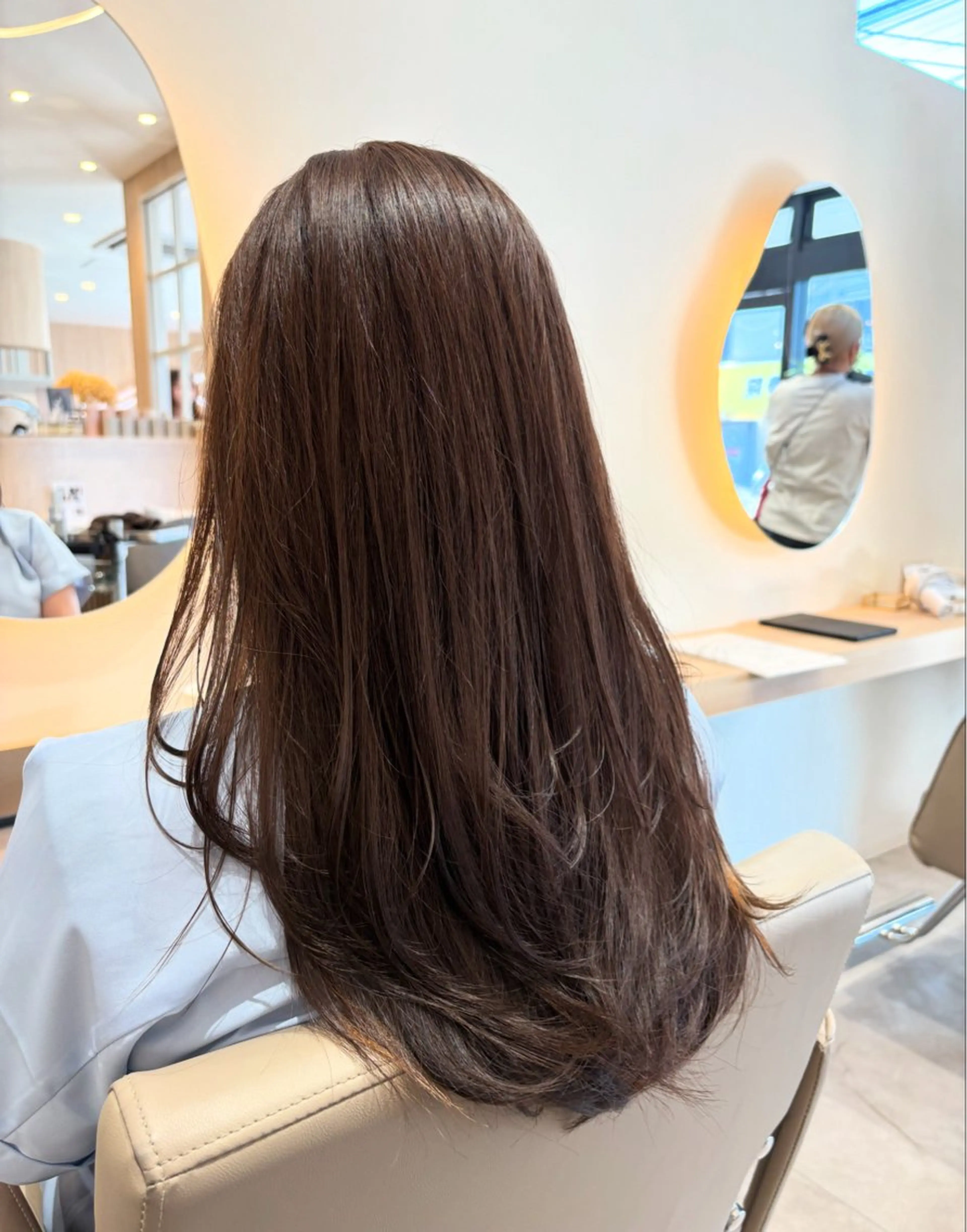 ロング カラー レイヤーカット カット ヘアカラー 艶カラー/レイヤー ⭐️RYO⭐️のヘアスタイル