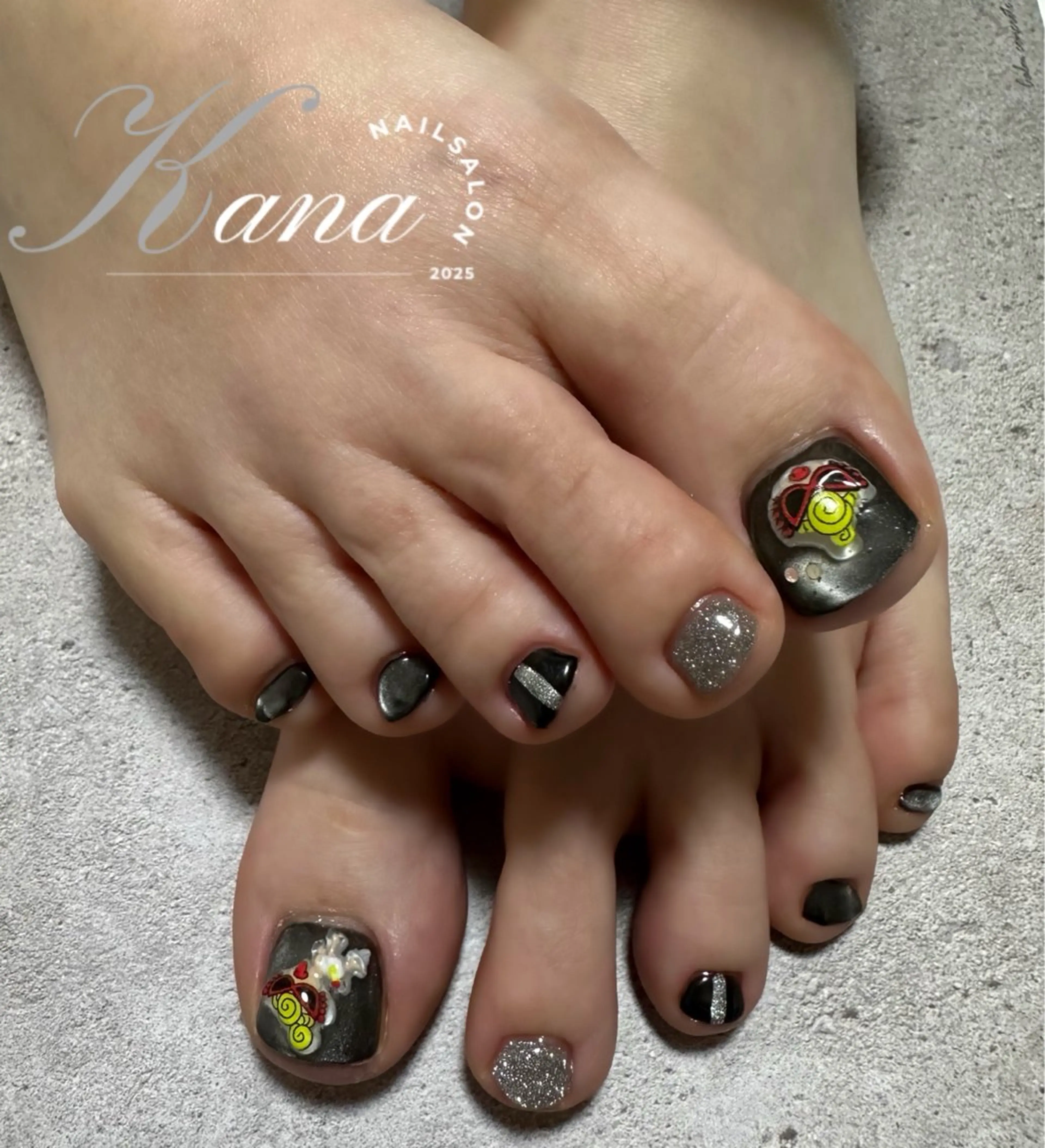 ネイル フットネイル Nailsalon Kanaのネイルデザイン