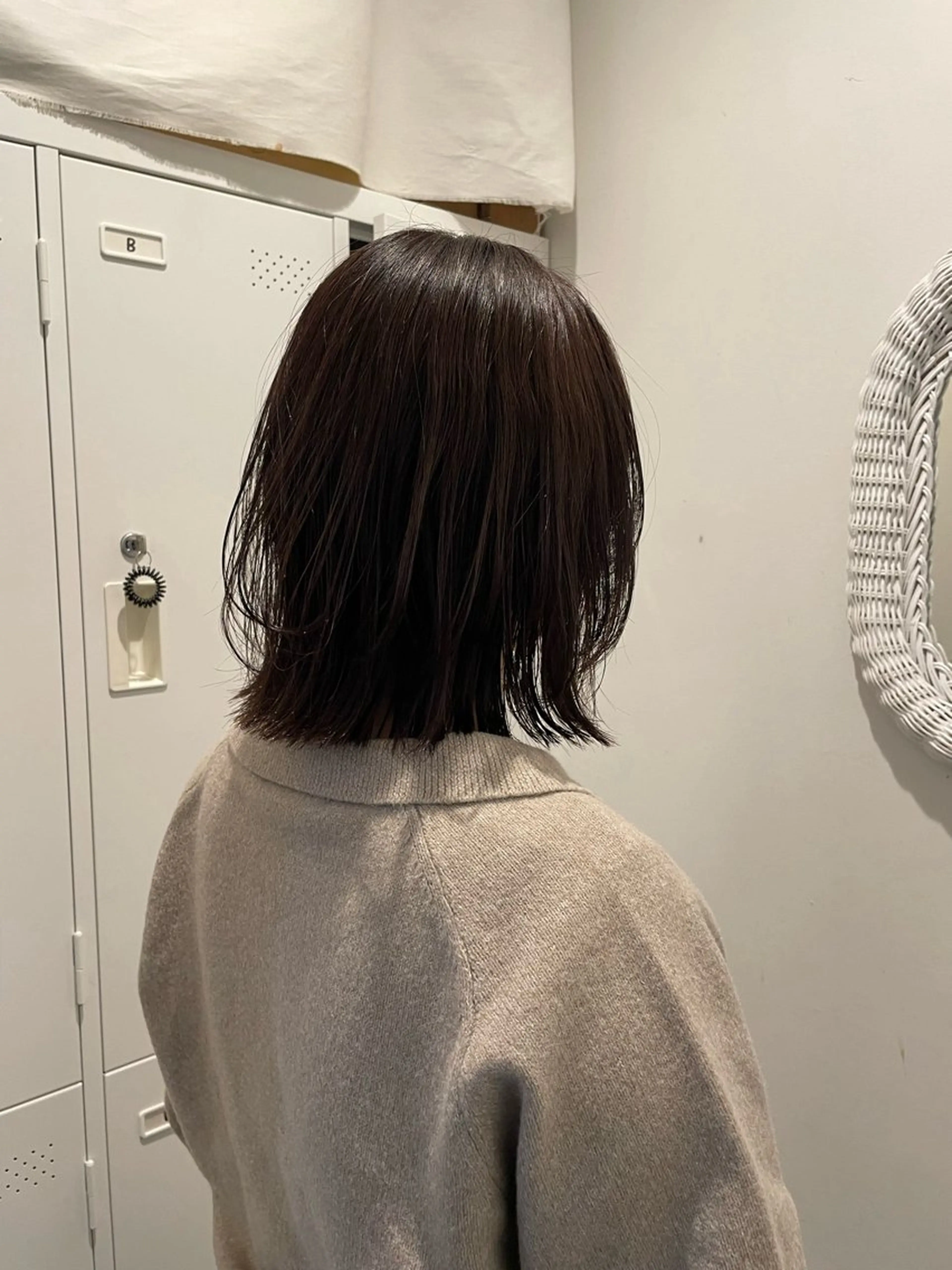 カラー グレージュ ラベンダーカラー ラベンダーグレージュ ラベンダーグレー ヘアカラー loty hair design所属・Juri メンズカット募集のヘアスタイル