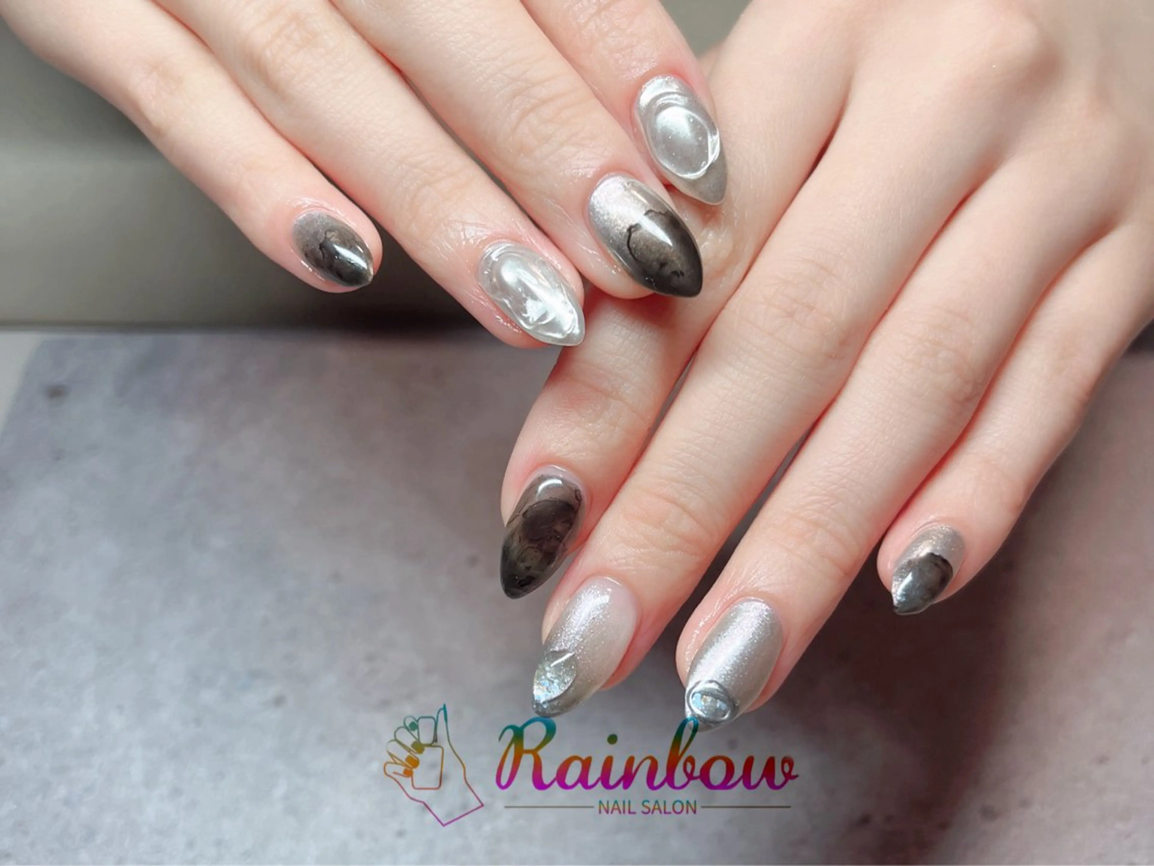 ネイル ハンドネイル Rainbow Nailのネイルデザイン
