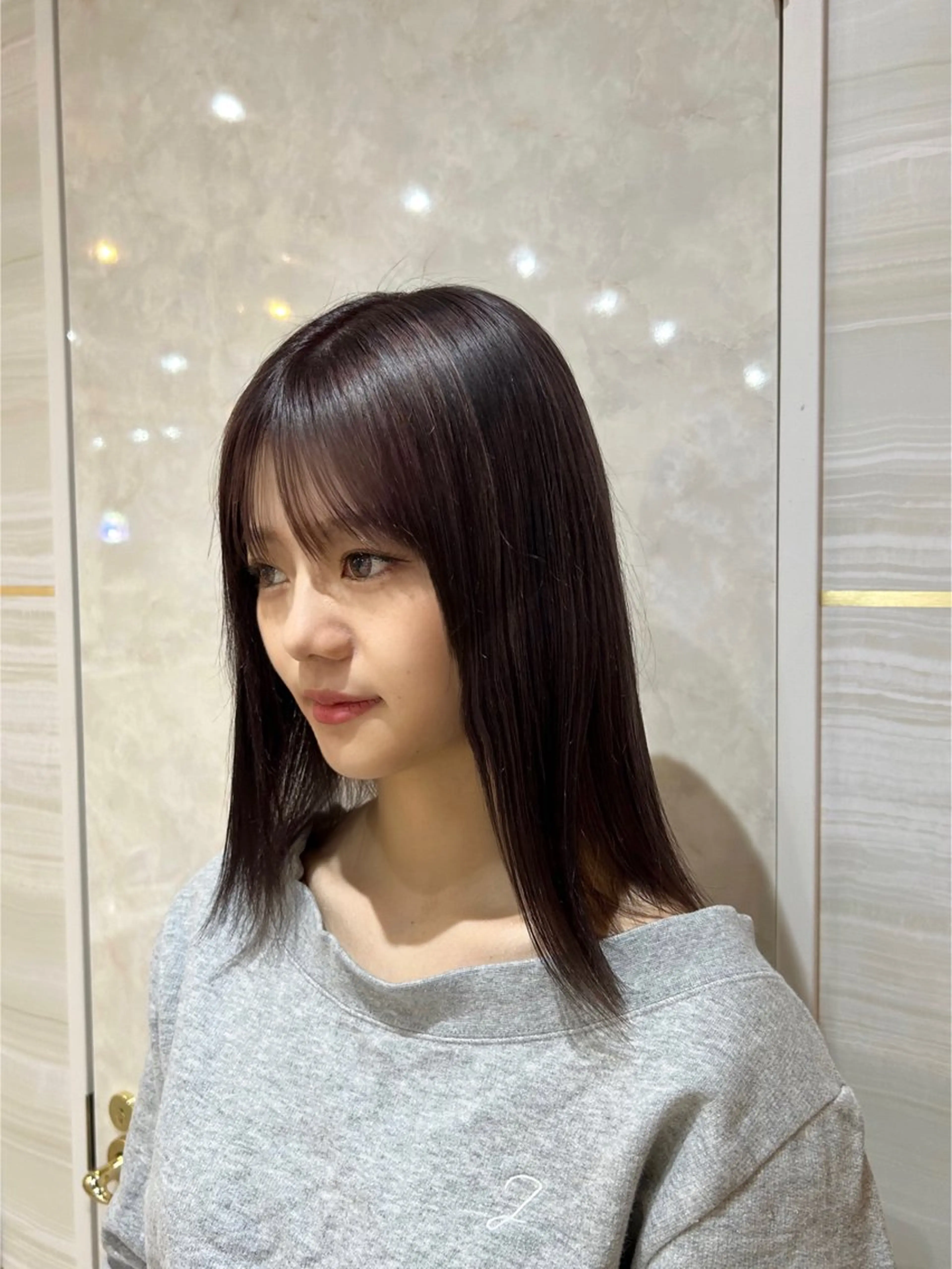 ロング カラー シールエクステ ブリーチ ケアブリーチ 透明感カラー ダブルカラー 🦋‪NANA🦋‪ /韓国風/束感まつ毛のマツエク・マツパデザイン
