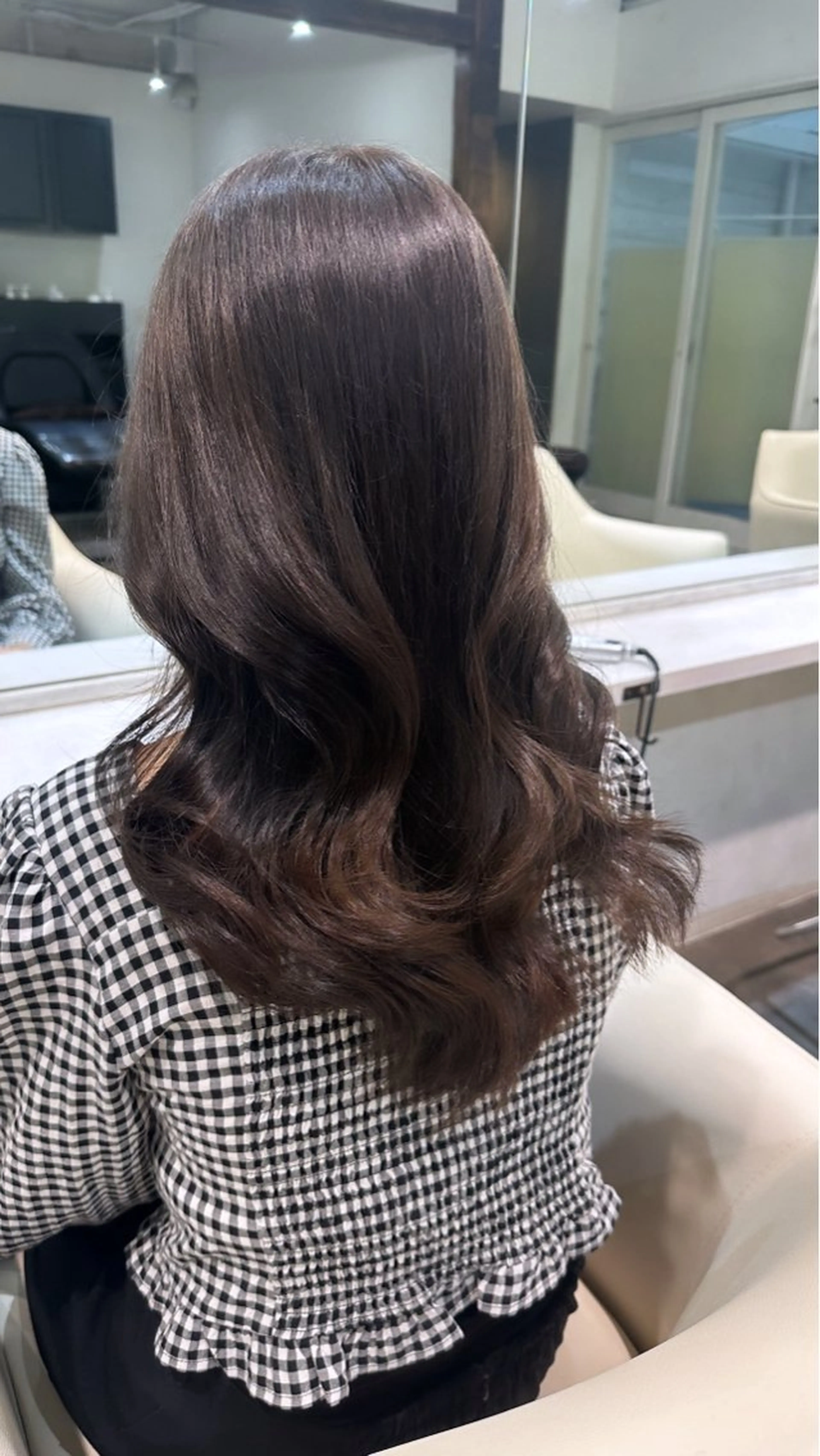ロング 韓国ヘア透明感カラー / マイカ🍒のヘアスタイル