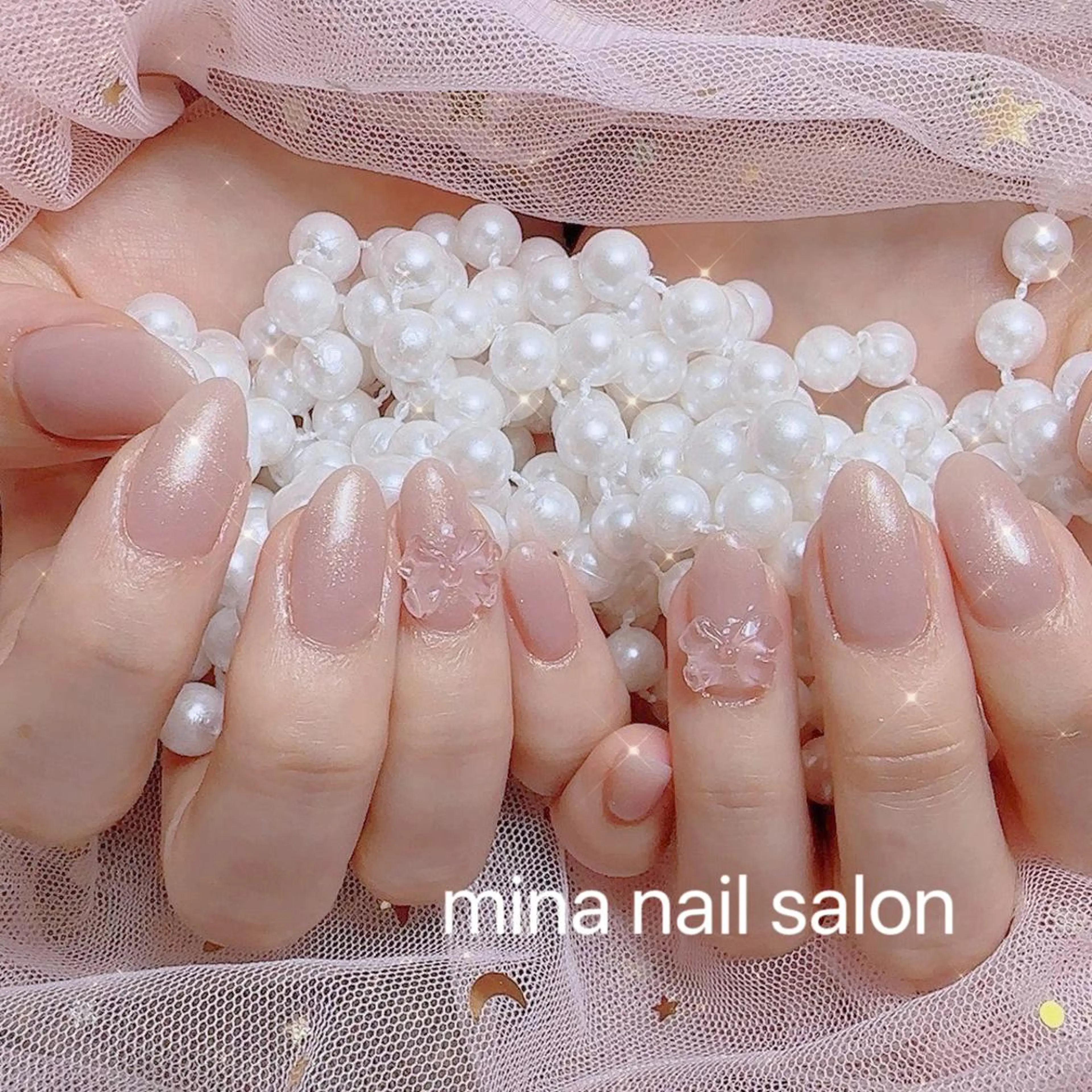 ネイル Mina🧸 韓国風ネイル🎀のネイルデザイン