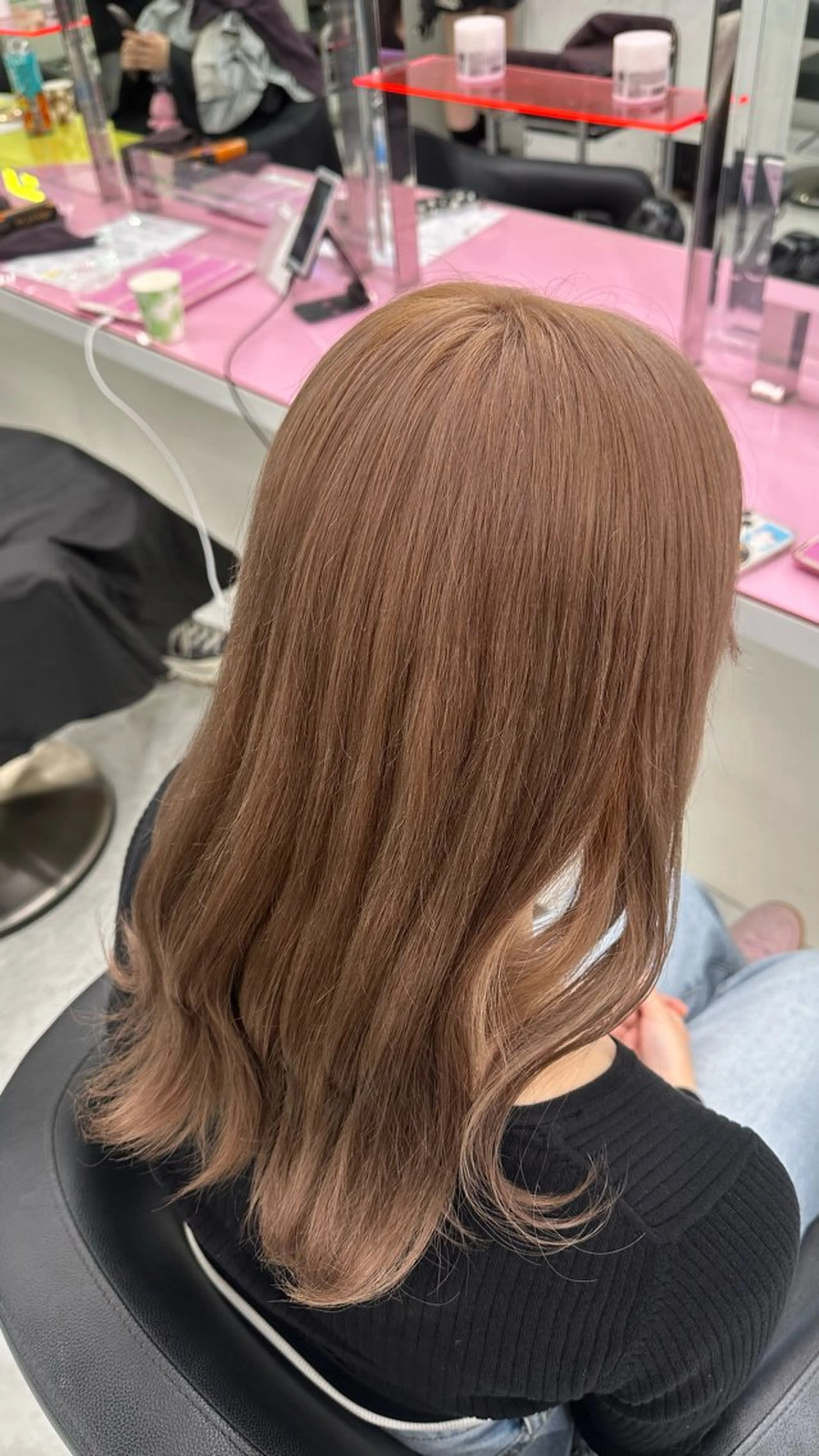 セミロング カラー ハイトーン🌈メンズ カット♡Machanのヘアスタイル