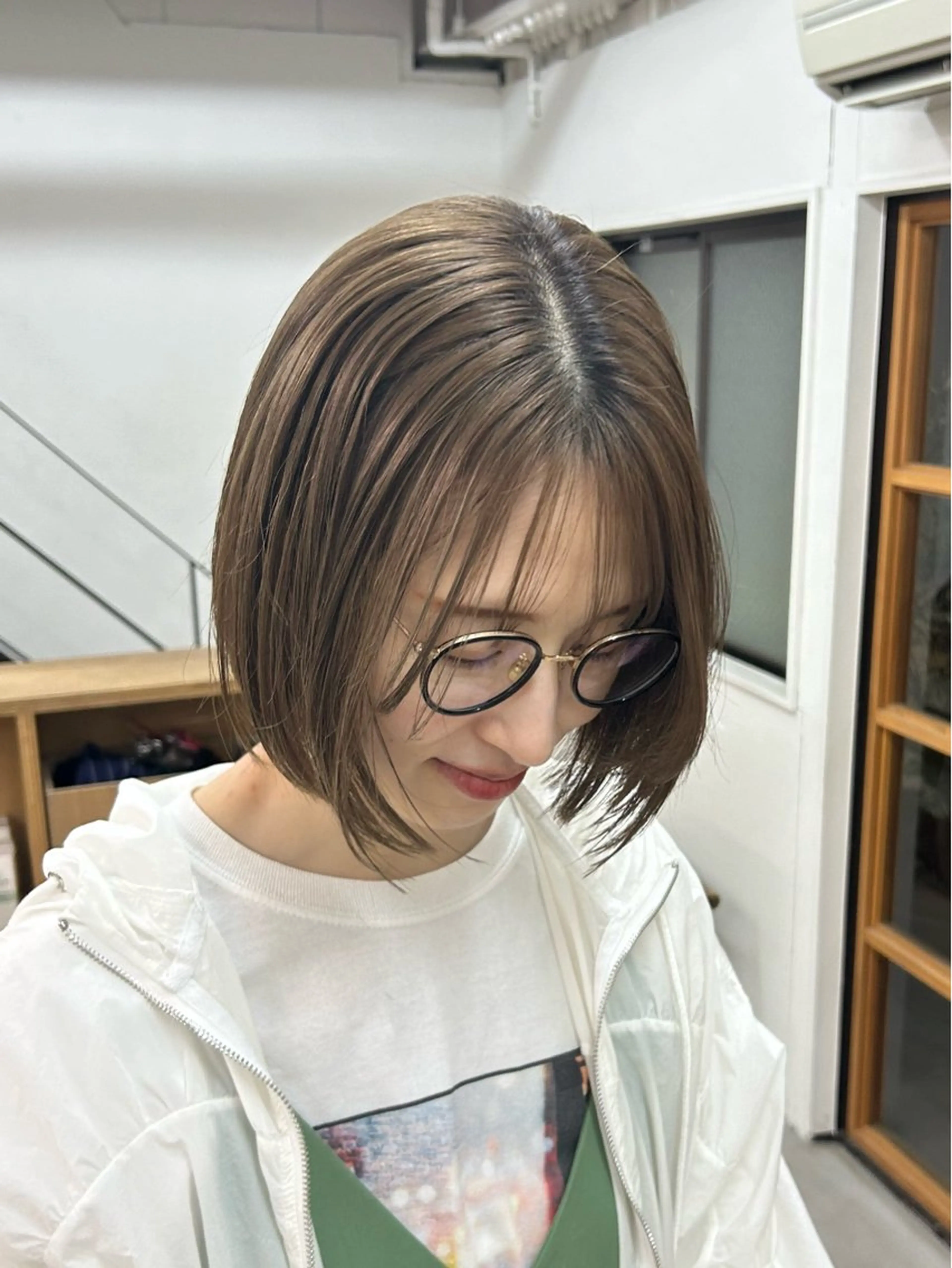 ショート カラー stand所属・キノシタナナコ /渋谷のヘアスタイル