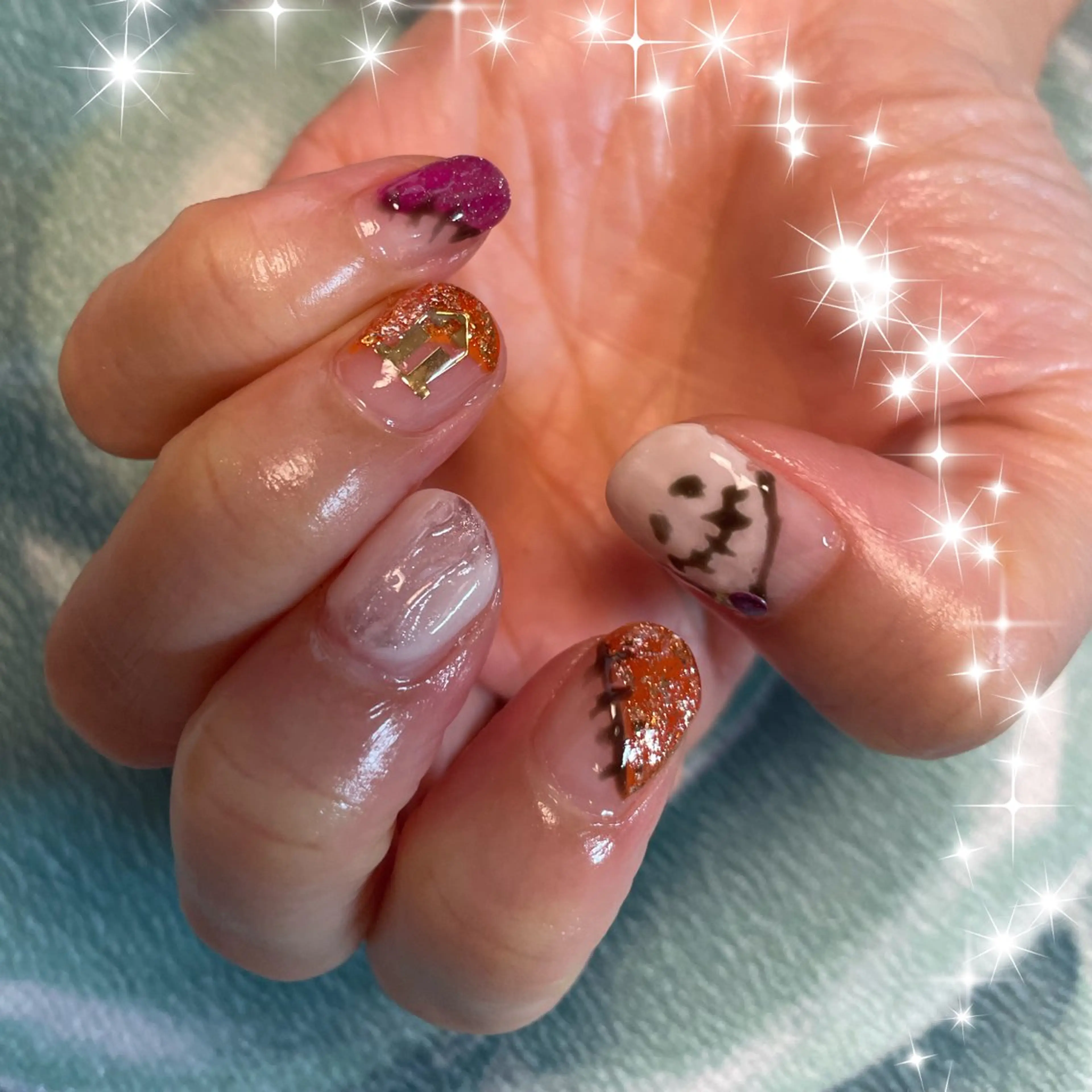 ネイル ハロウィン NAIL★M 真紀のネイルデザイン