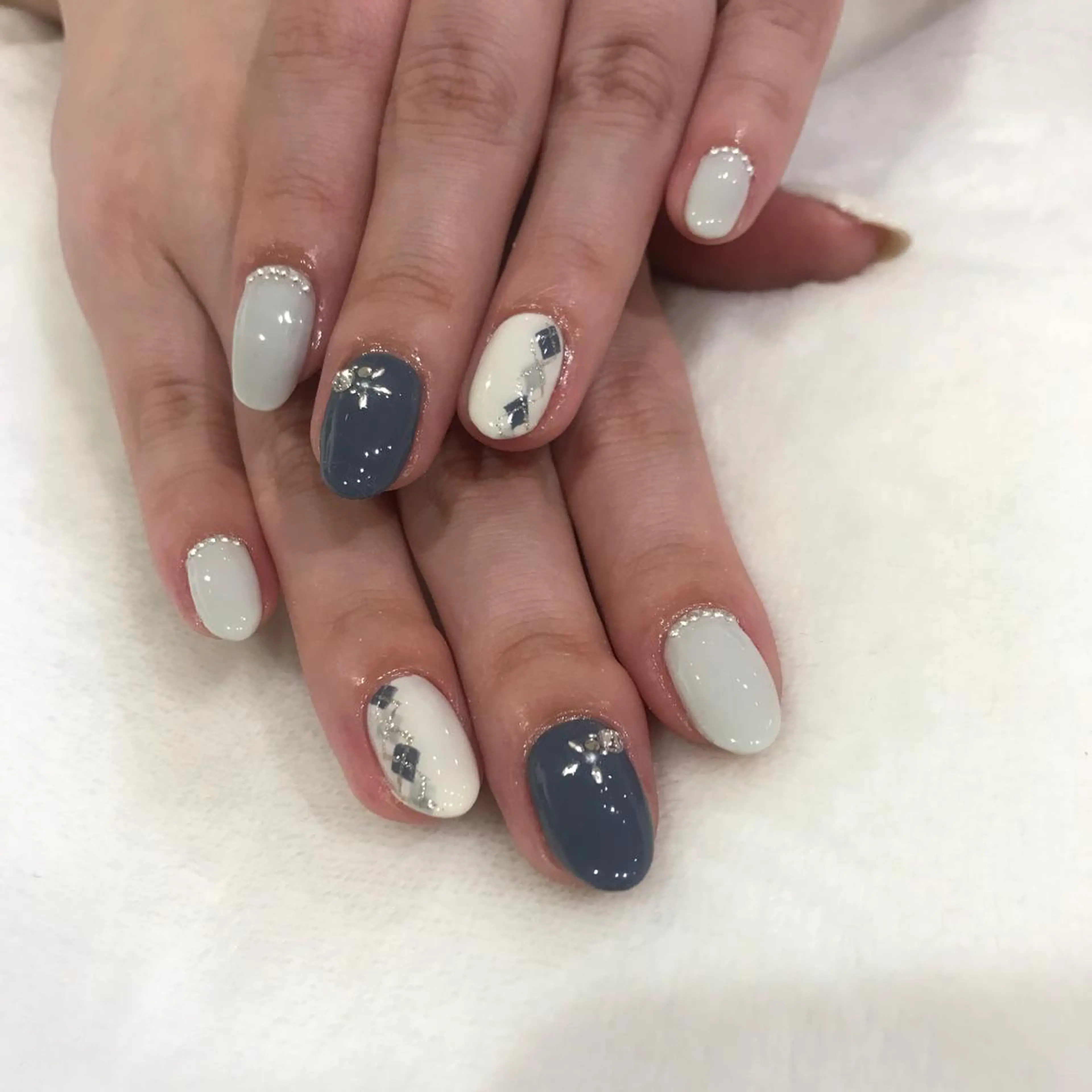 ネイル 冬ネイル nail&eyelash amor所属・nail amorのネイルデザイン