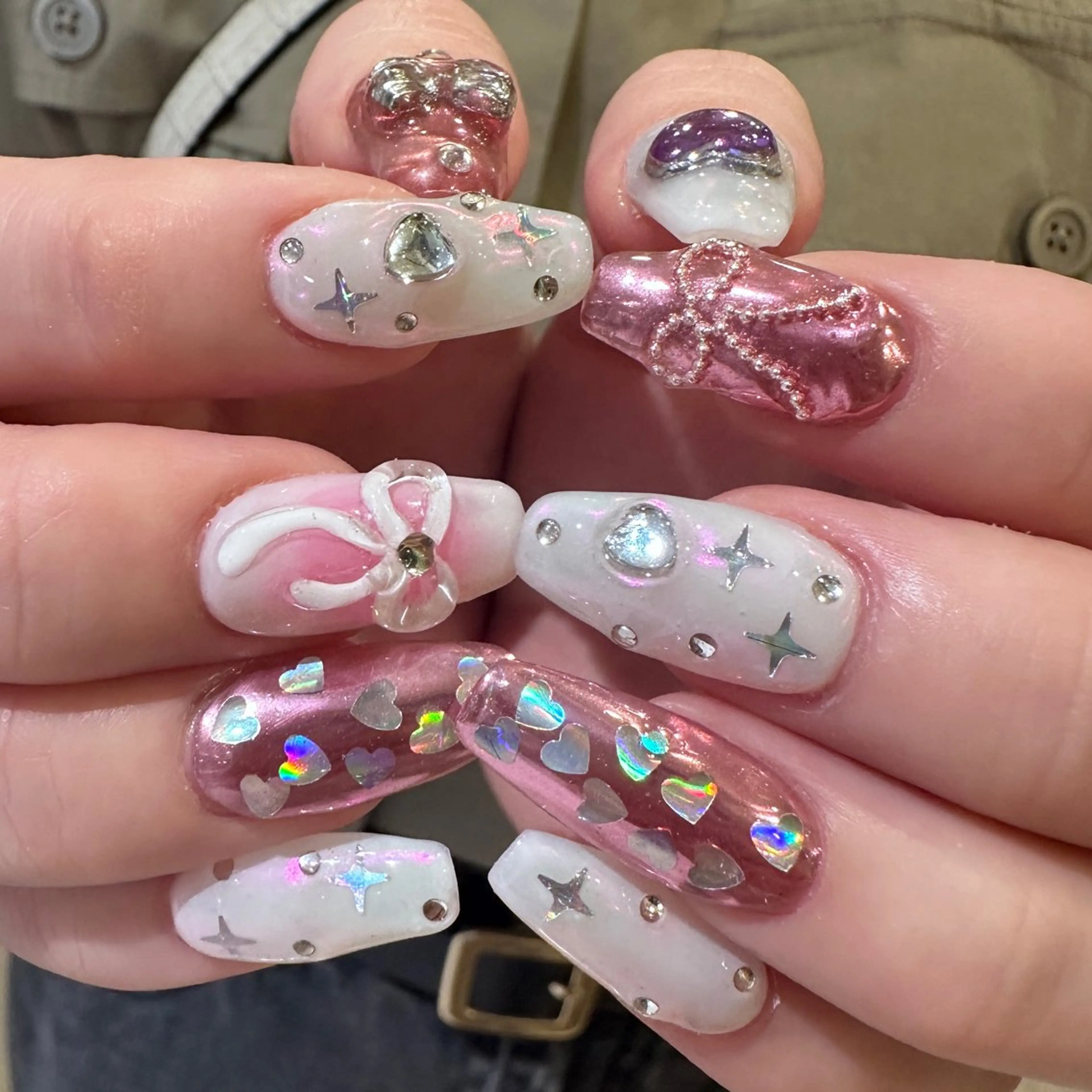 ネイル ハンドネイル 👽個性派ネイル🎀 komachiのネイルデザイン