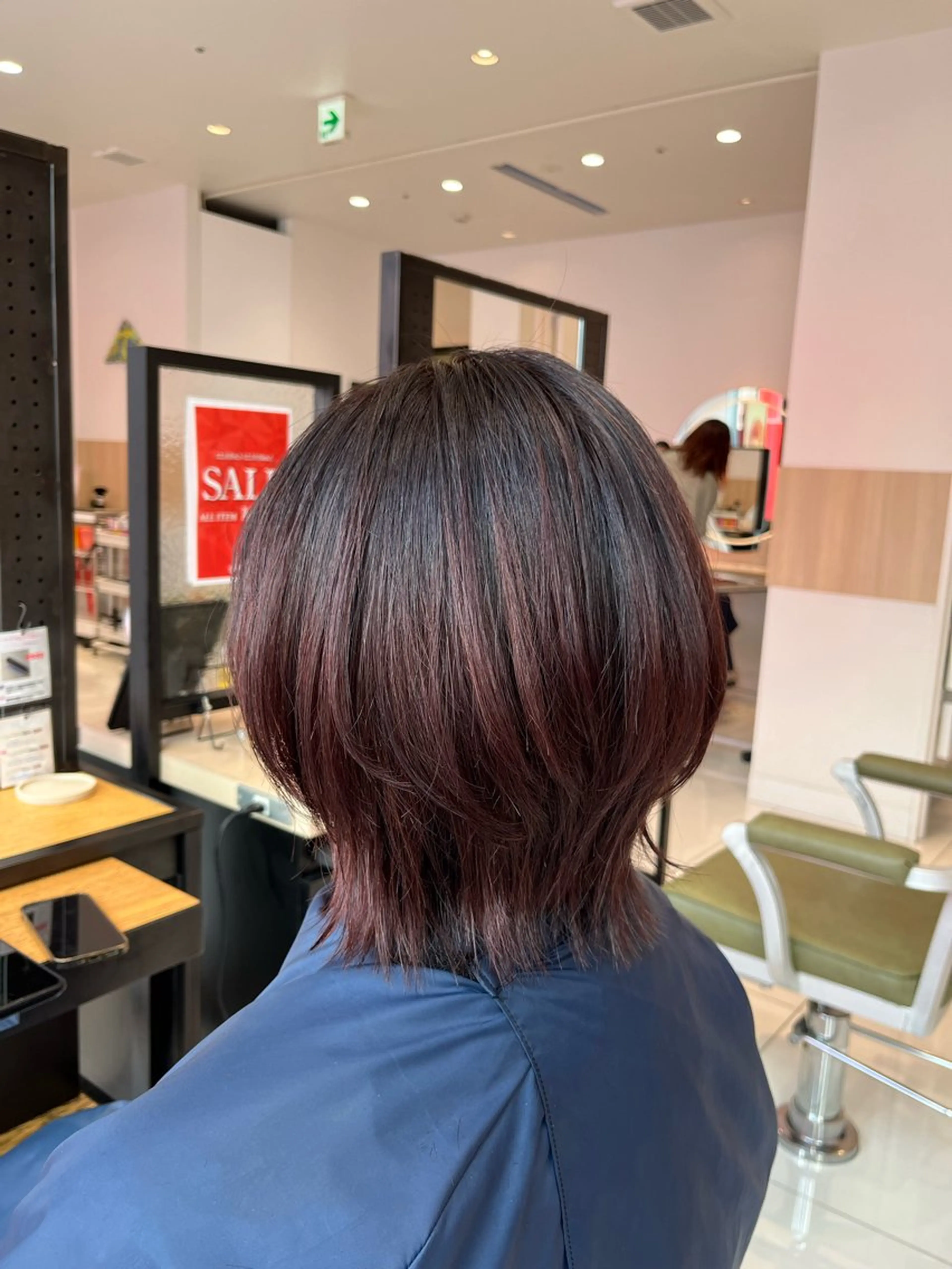 ミディアム カラー カット ヘアカラー トリートメント 🔆艶髪トレンドヘア YUZU🪸のヘアスタイル