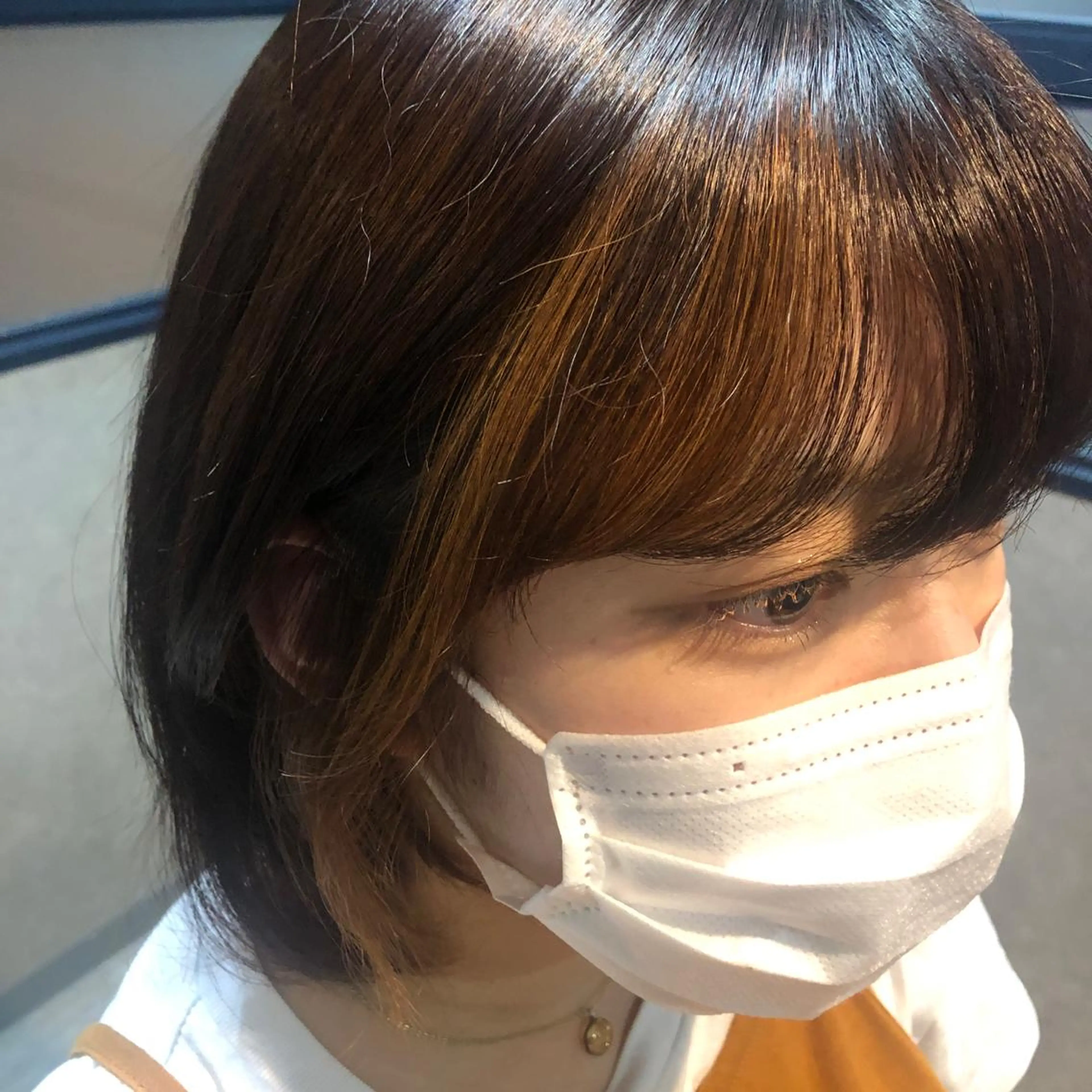 ミディアム カラー インナーカラー 🎀髪質改善 そら🎀のヘアスタイル
