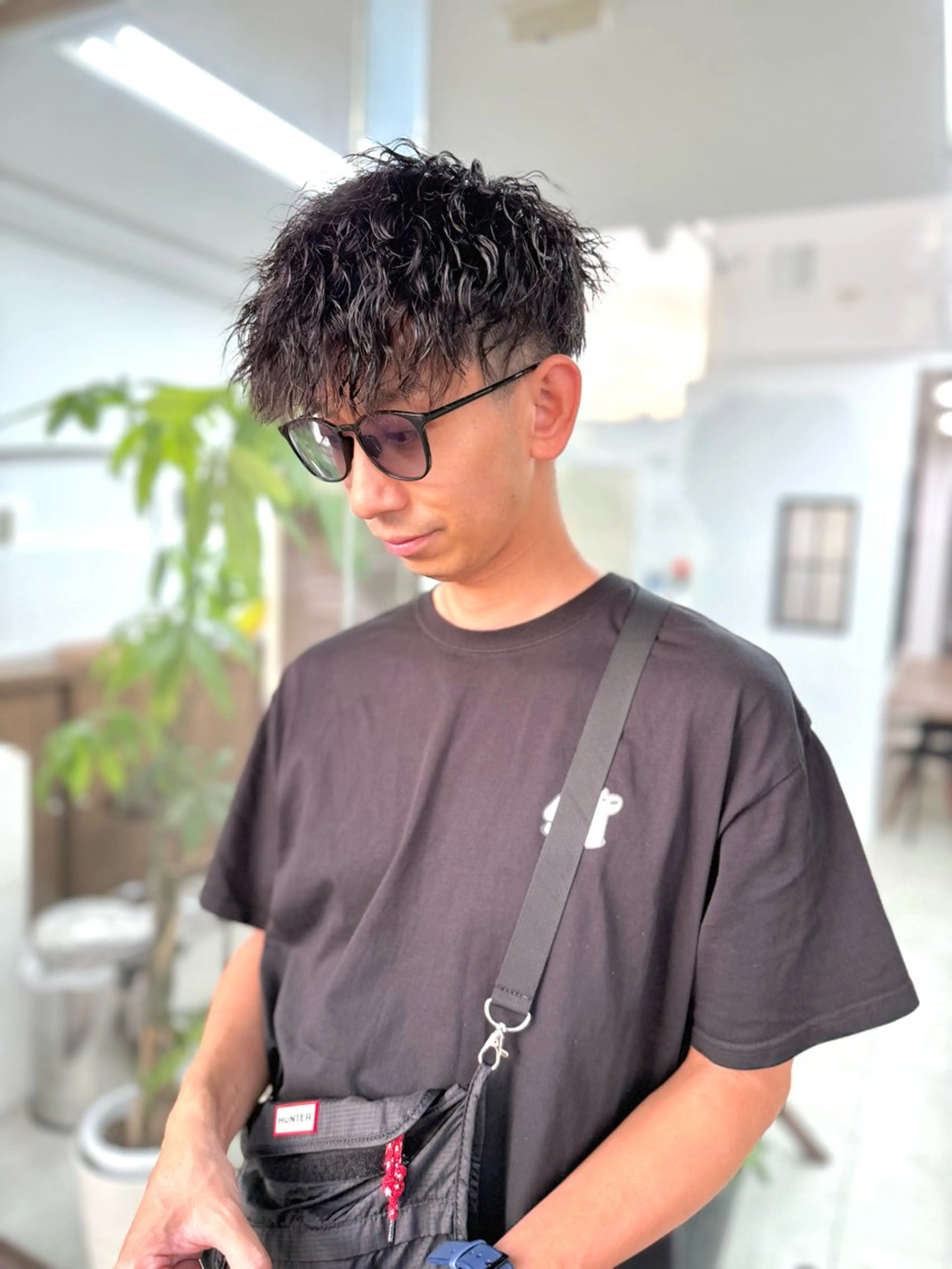ショート パーマ メンズ カット パーマ メンズパーマの達人 /タカシマダイスケのヘアスタイル