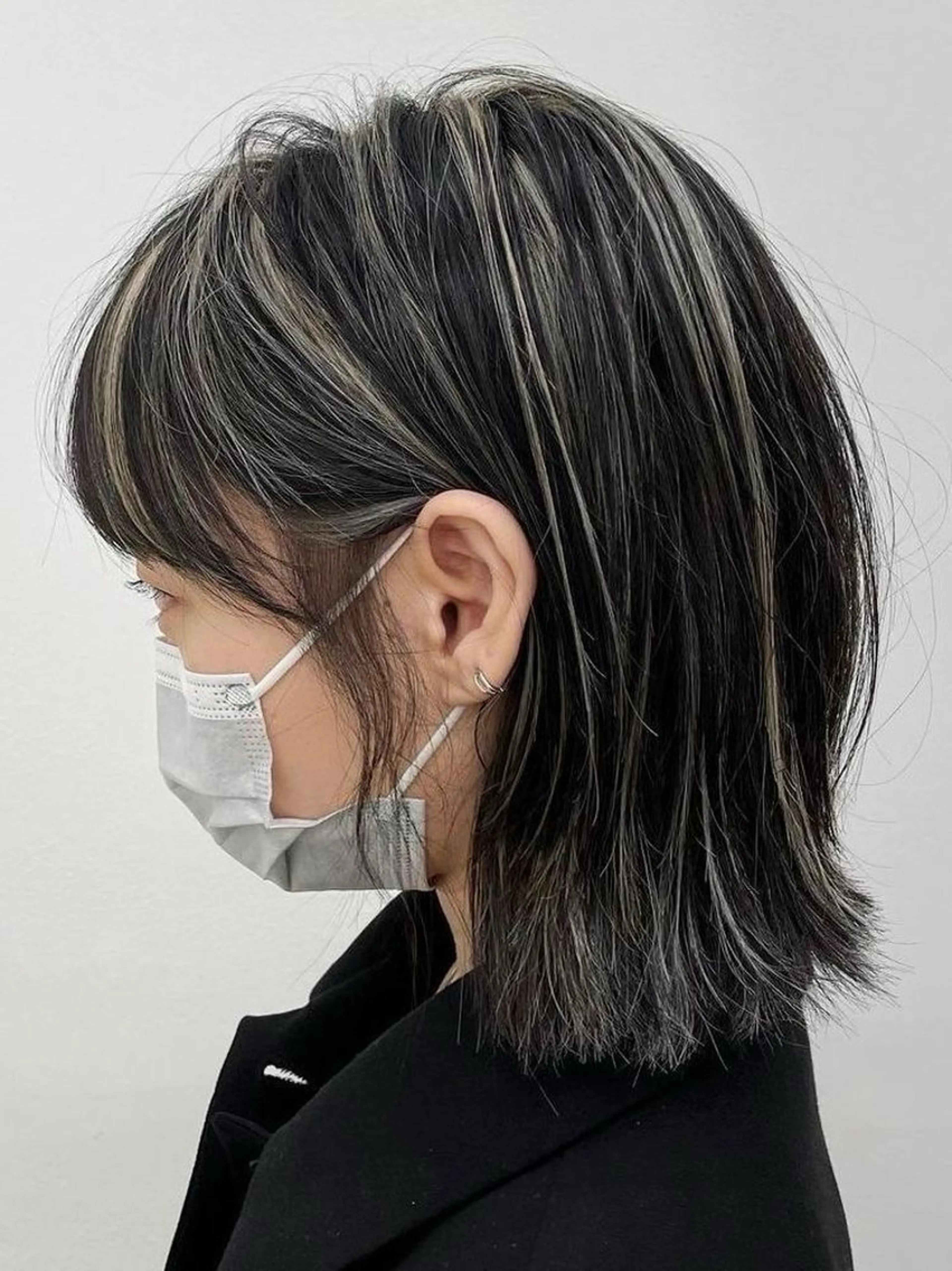 カラー 住谷 ゆりなのヘアスタイル