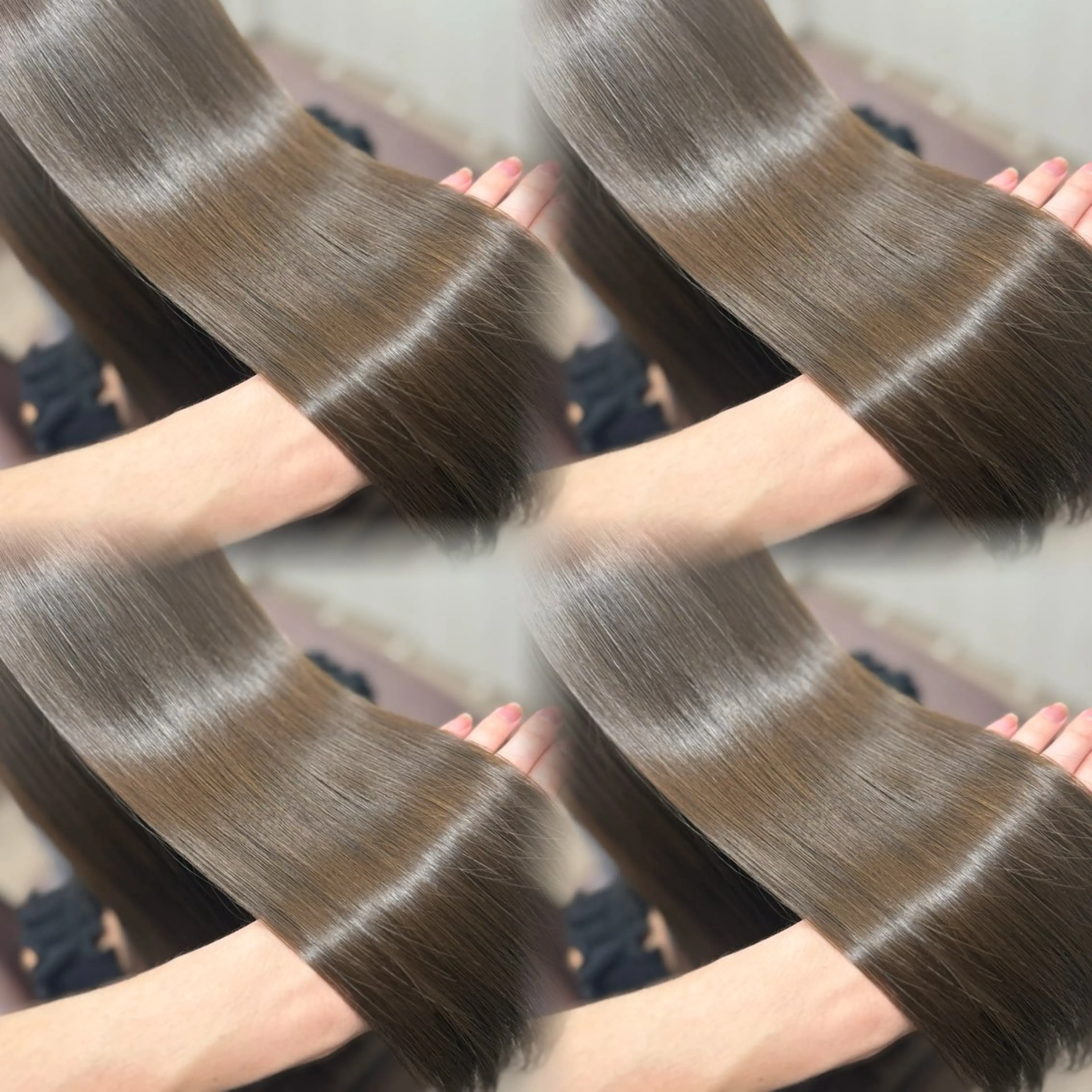ロング カラー カット ヘアカラー トリートメント マンツーマン/艶髪 髪質改善🇰🇷早坂のヘアスタイル