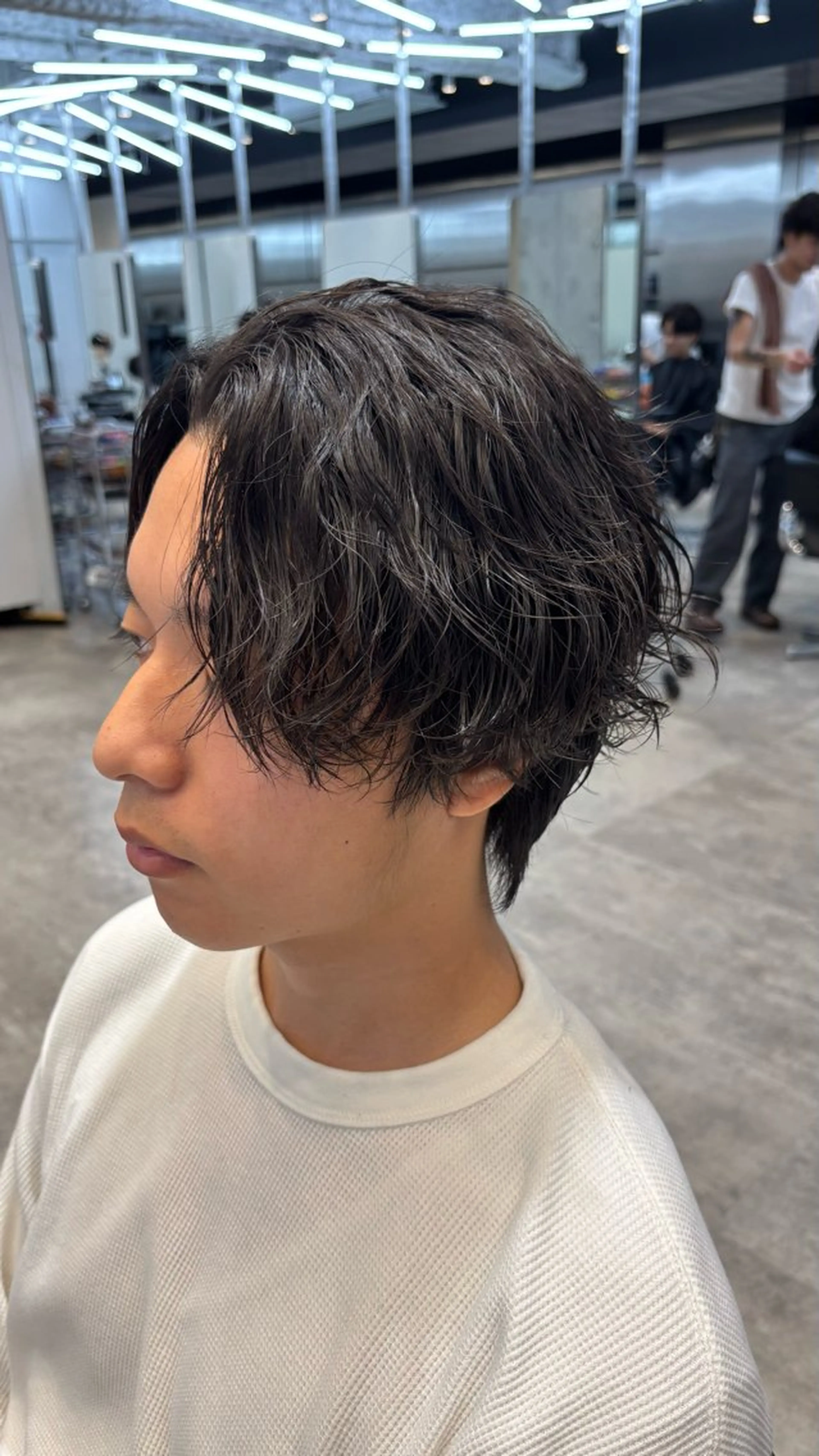 カット+スパイラルパーマ+ケアトリートメント✨の写真