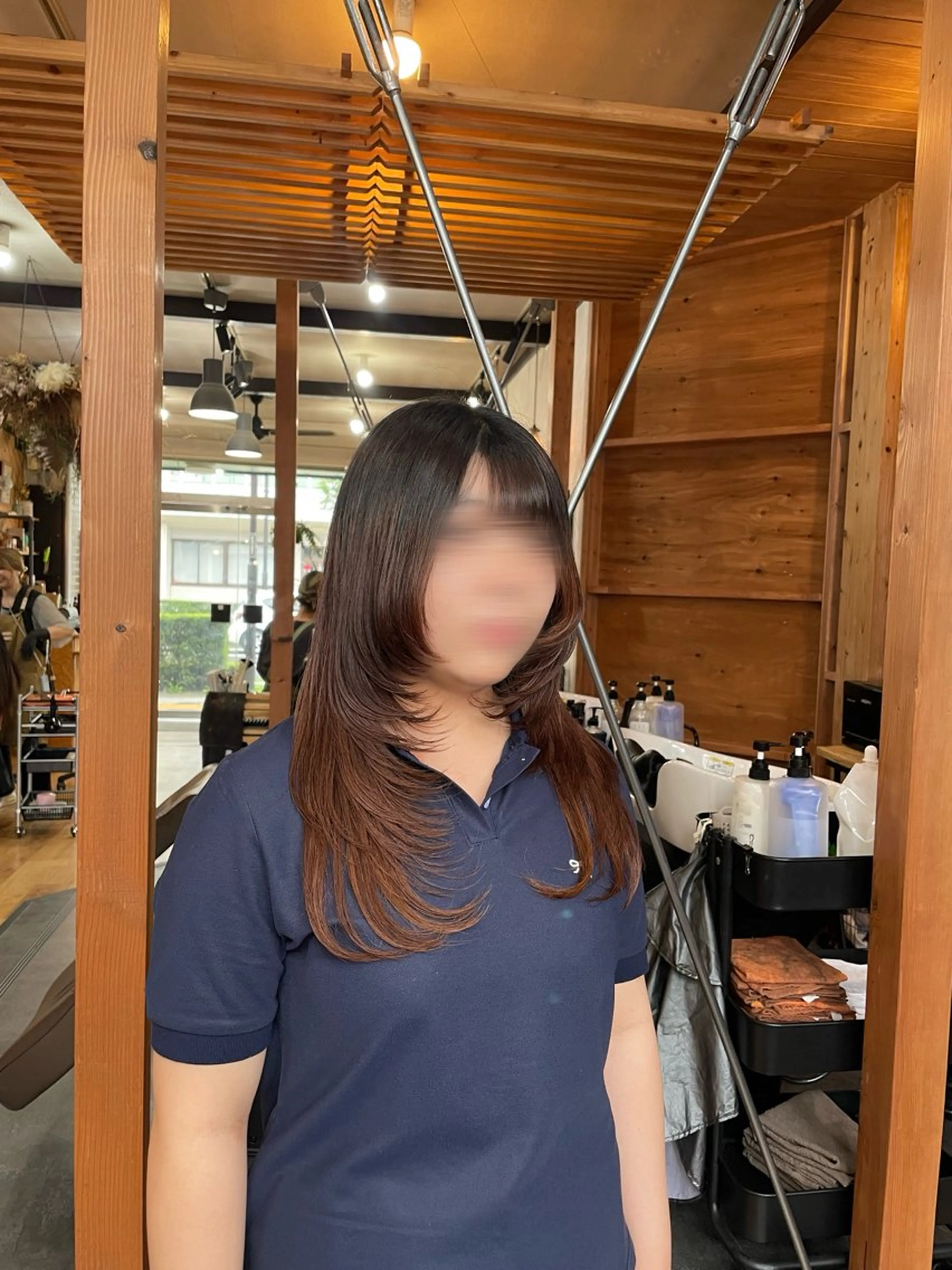 ロング レイヤーカット Nana 🫧のヘアスタイル