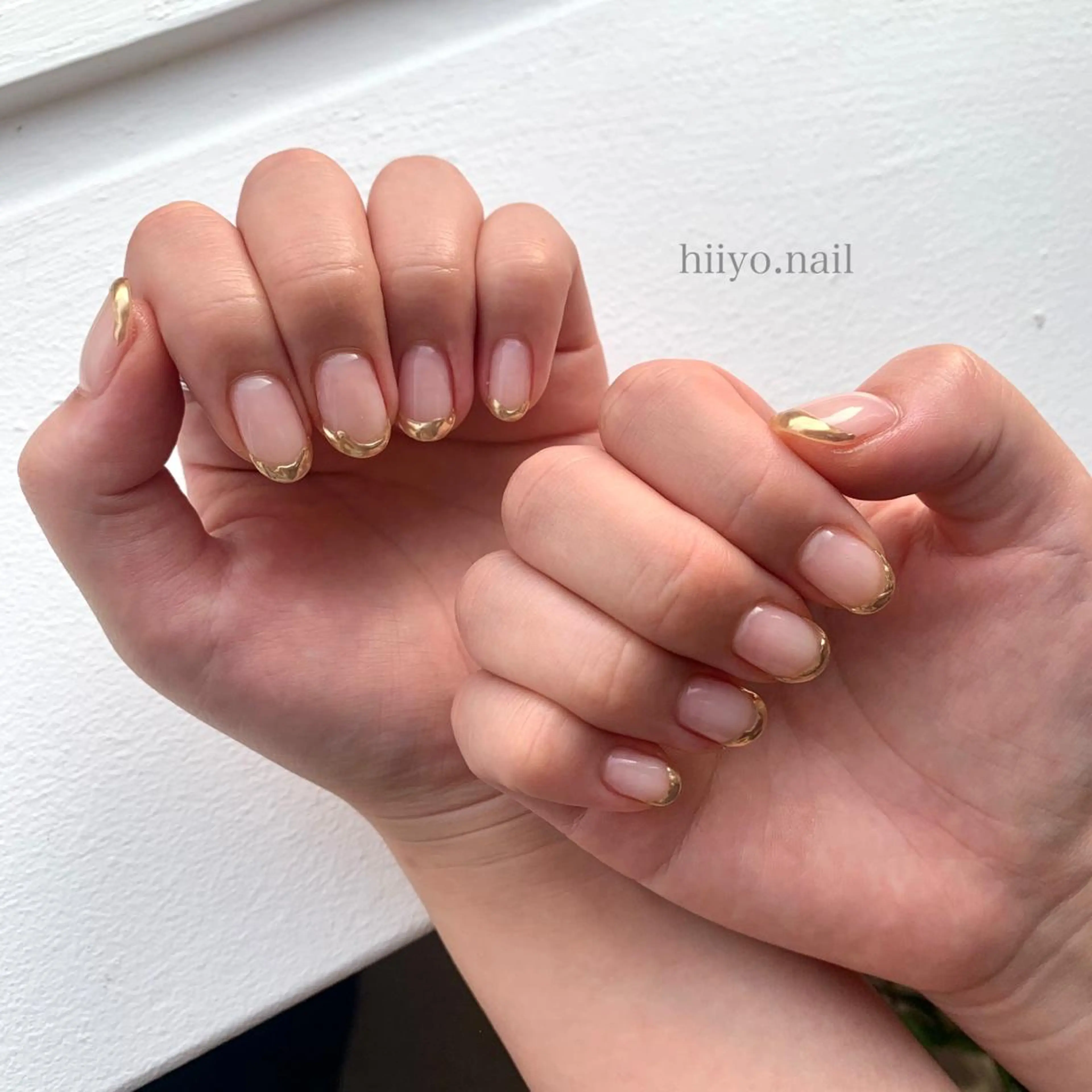 ネイル クリアネイル フレンチネイル ミラーネイル ニュアンスネイル hiyo🫧ネイル /渋谷💍🎀のネイルデザイン