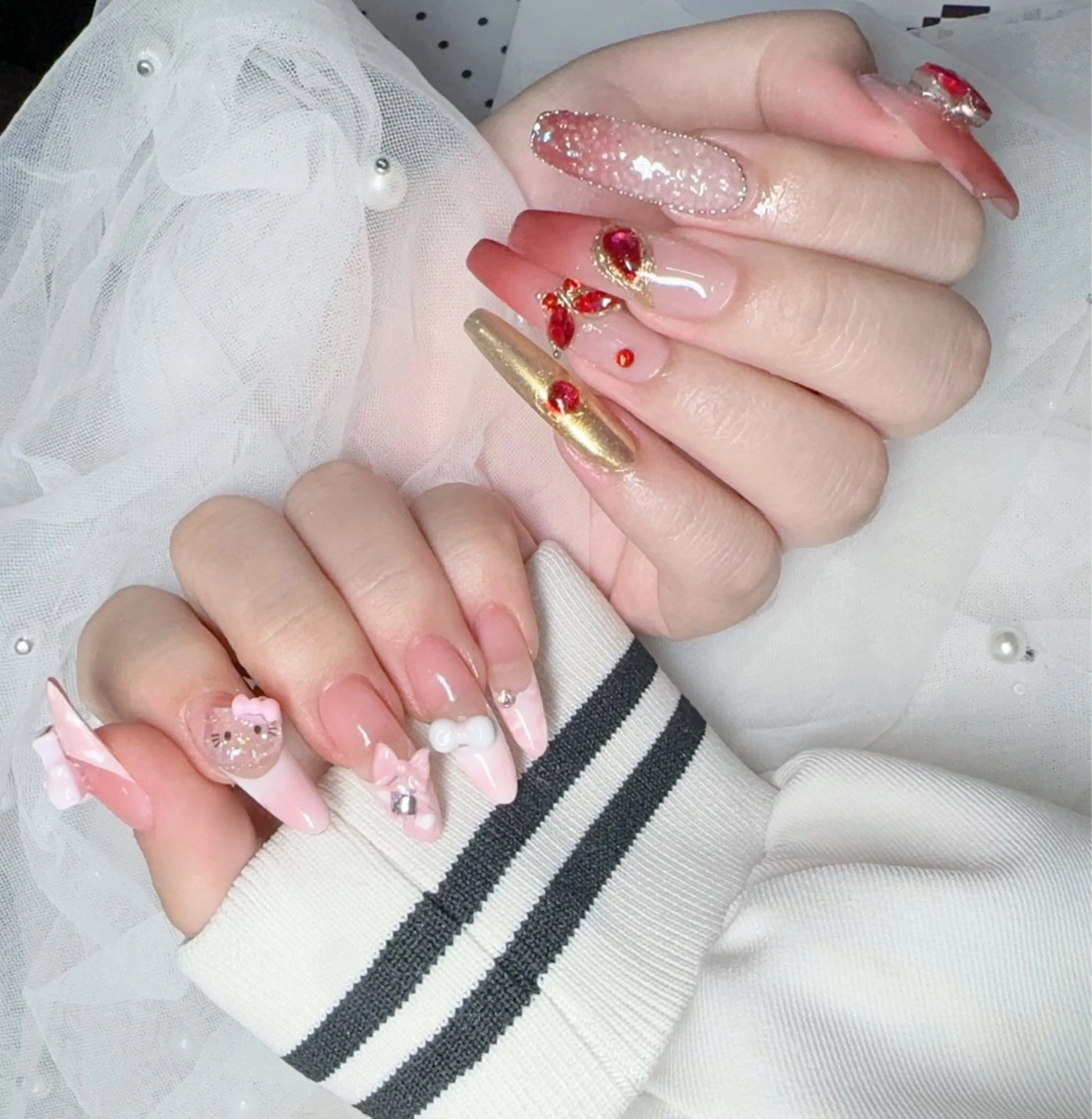 ネイル 日暮里💝m1♡ルル ネイルのネイルデザイン
