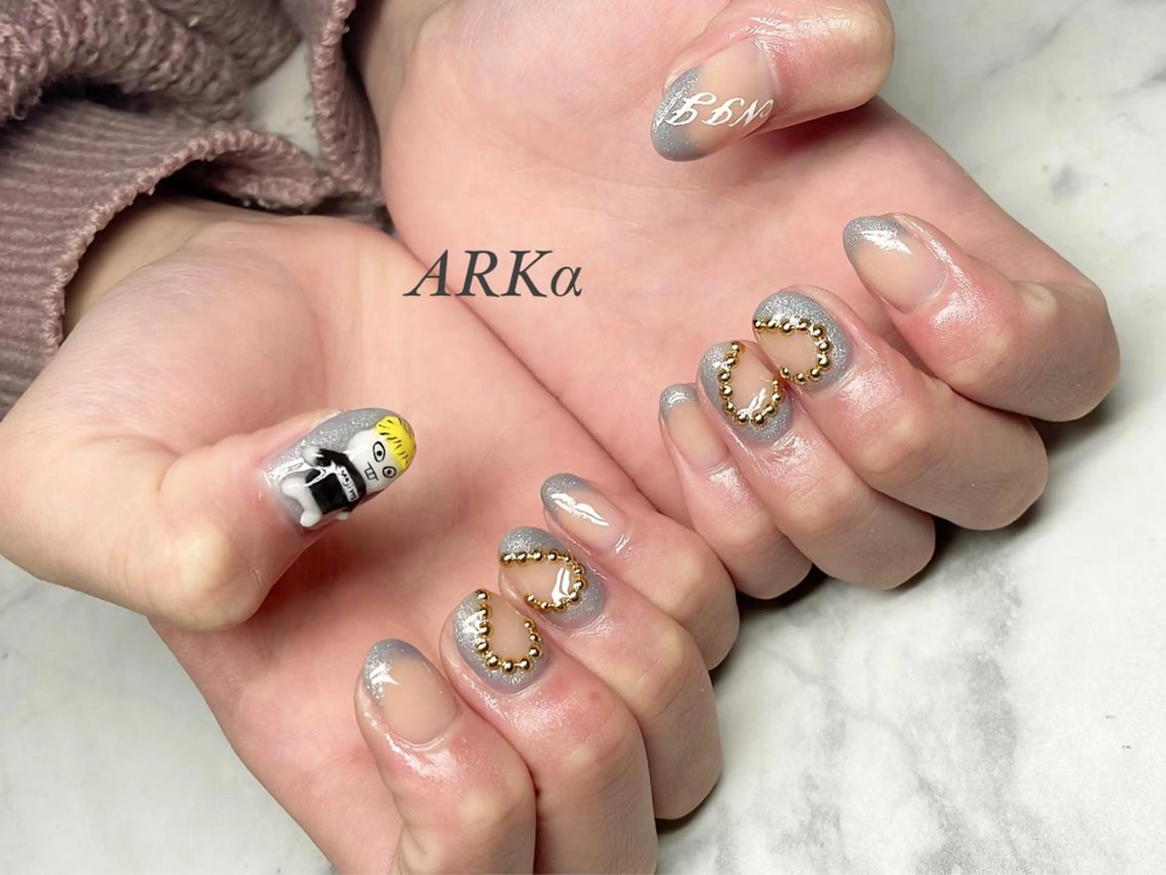 ネイル ハンドネイル ARKα Nishiのネイルデザイン