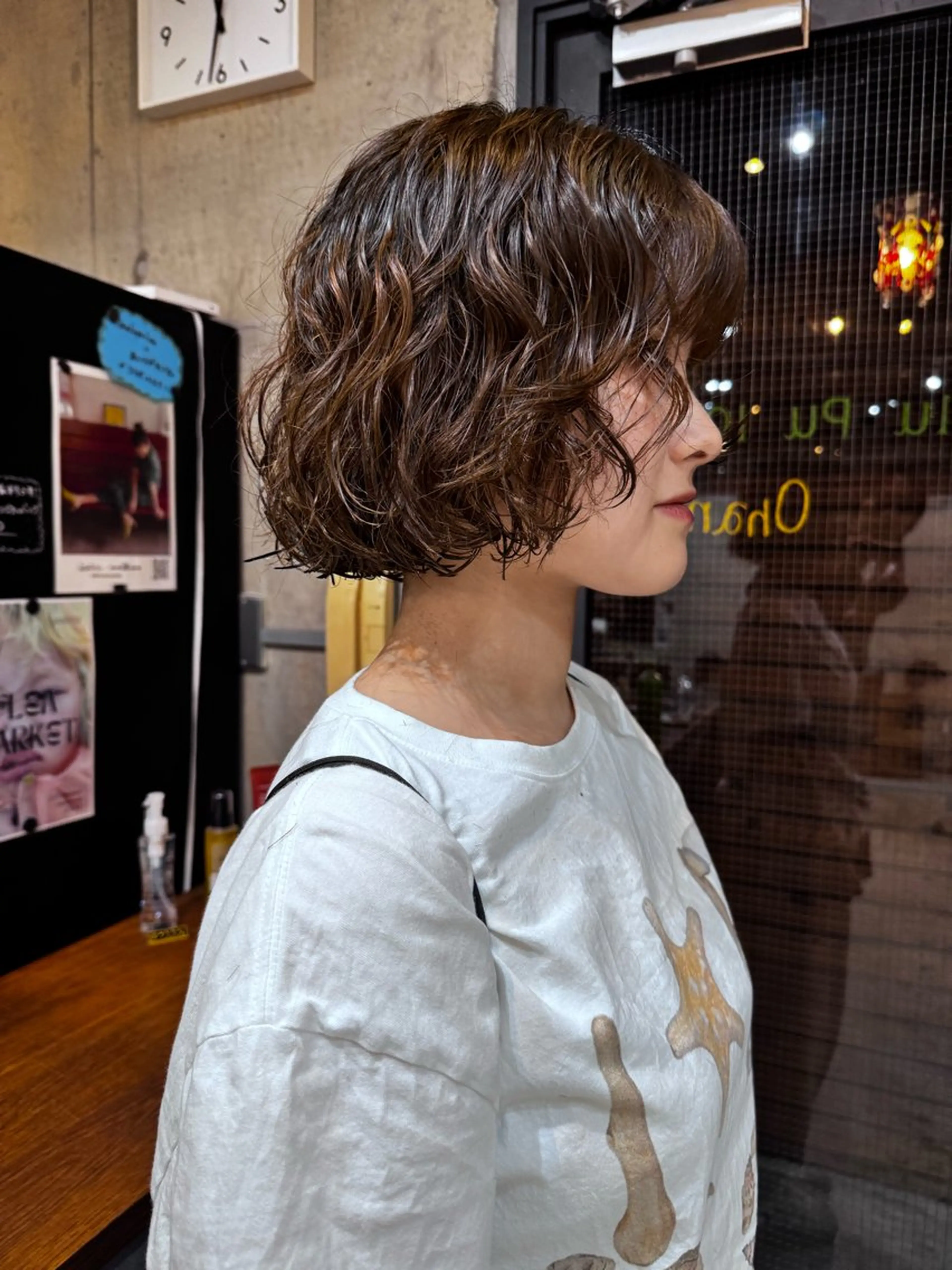 ショート カット パーマ パーマ/パーマ落とし /メンズカット/ヒロのヘアスタイル