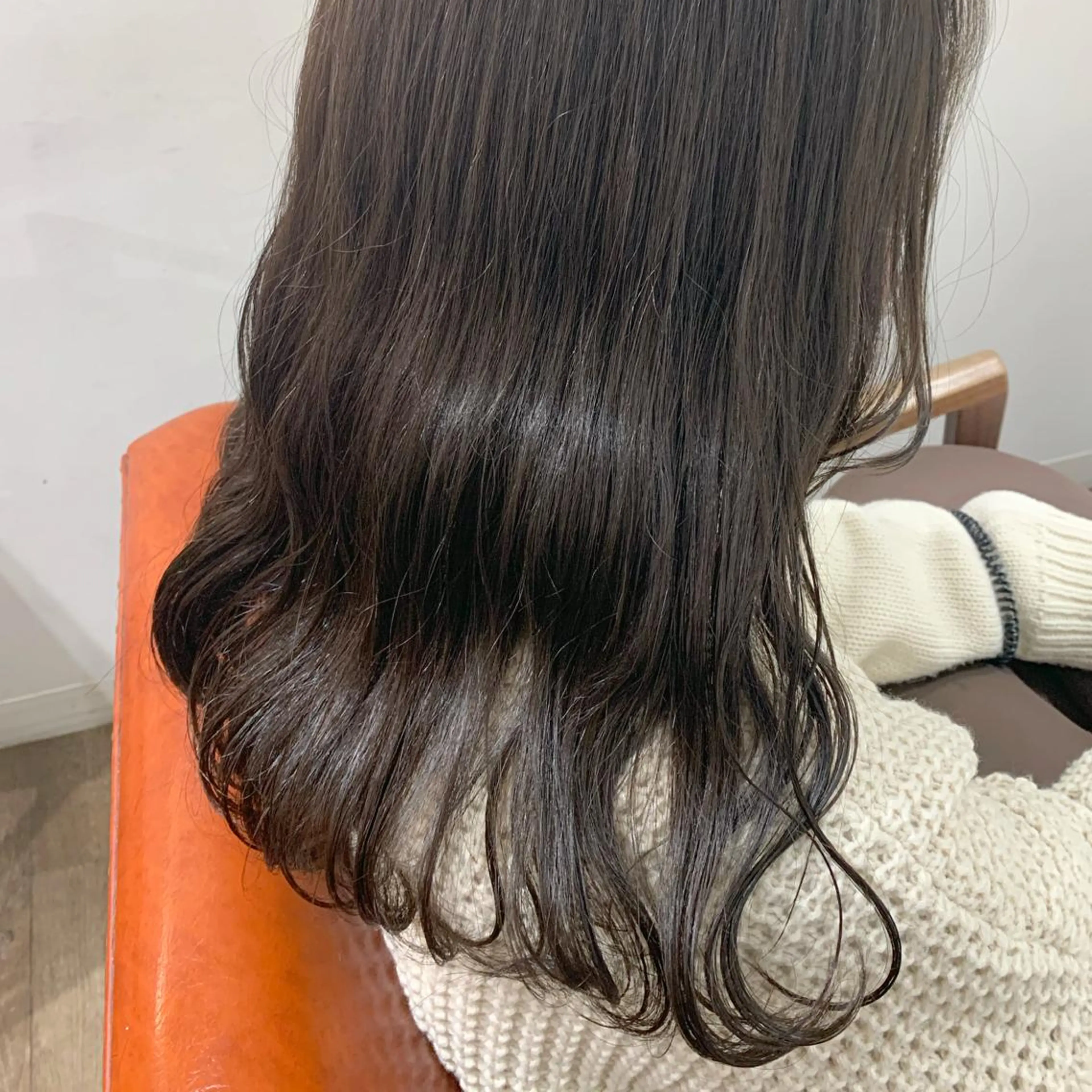 ロング カラー 透明感カラー 田中 優衣のヘアスタイル