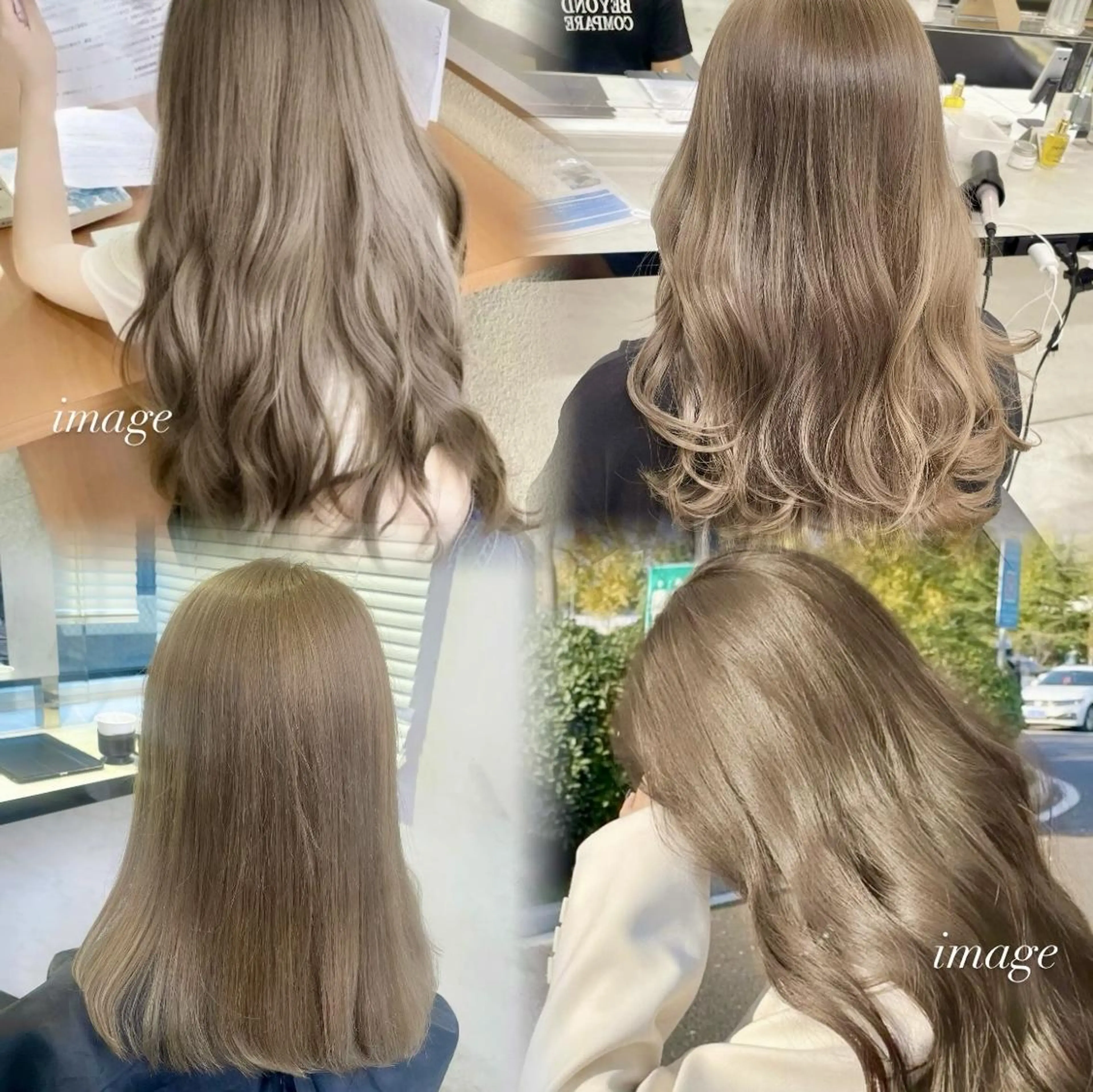 カラー ヘアアレンジ 🫧柔らか透明感🫧 大人っぽヘア🫧のヘアスタイル