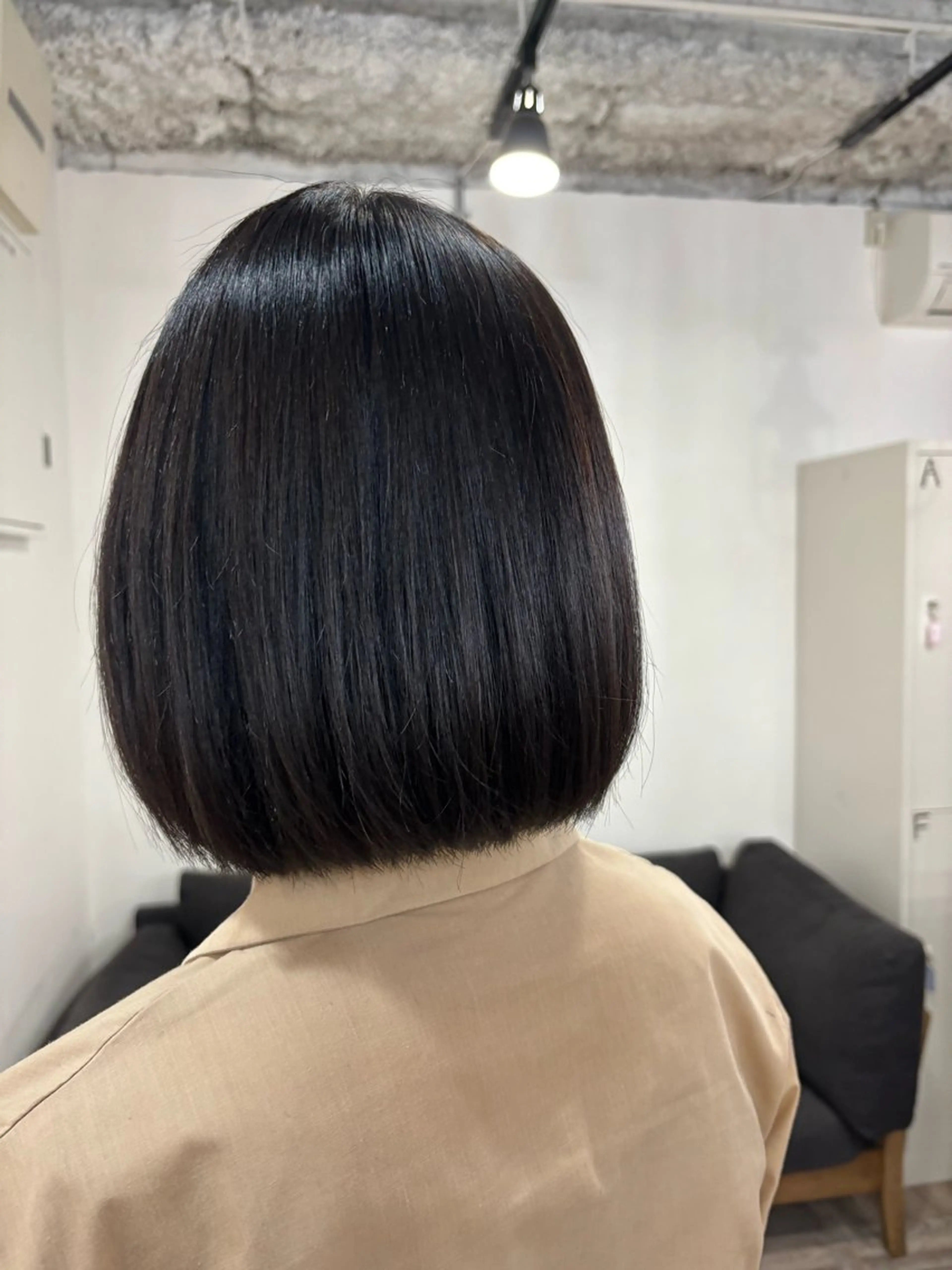 ショート 縮毛矯正 縮毛矯正 ヘアカラー1500円 🦋モデル大募集🦋のヘアスタイル