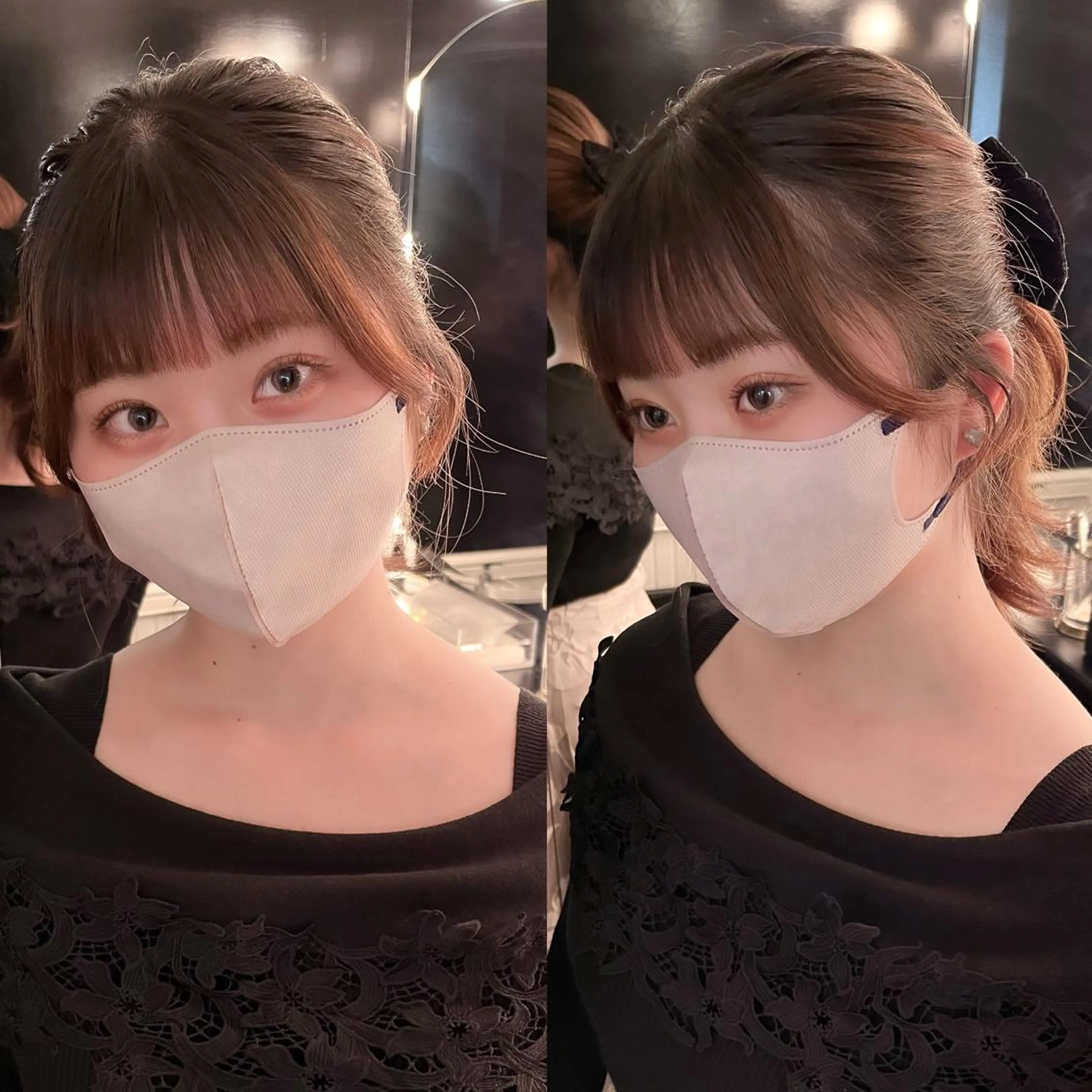 セミロング カラー カット LOTTA CUCCI所属・miyu /トレンド カラー×艶髪のヘアスタイル
