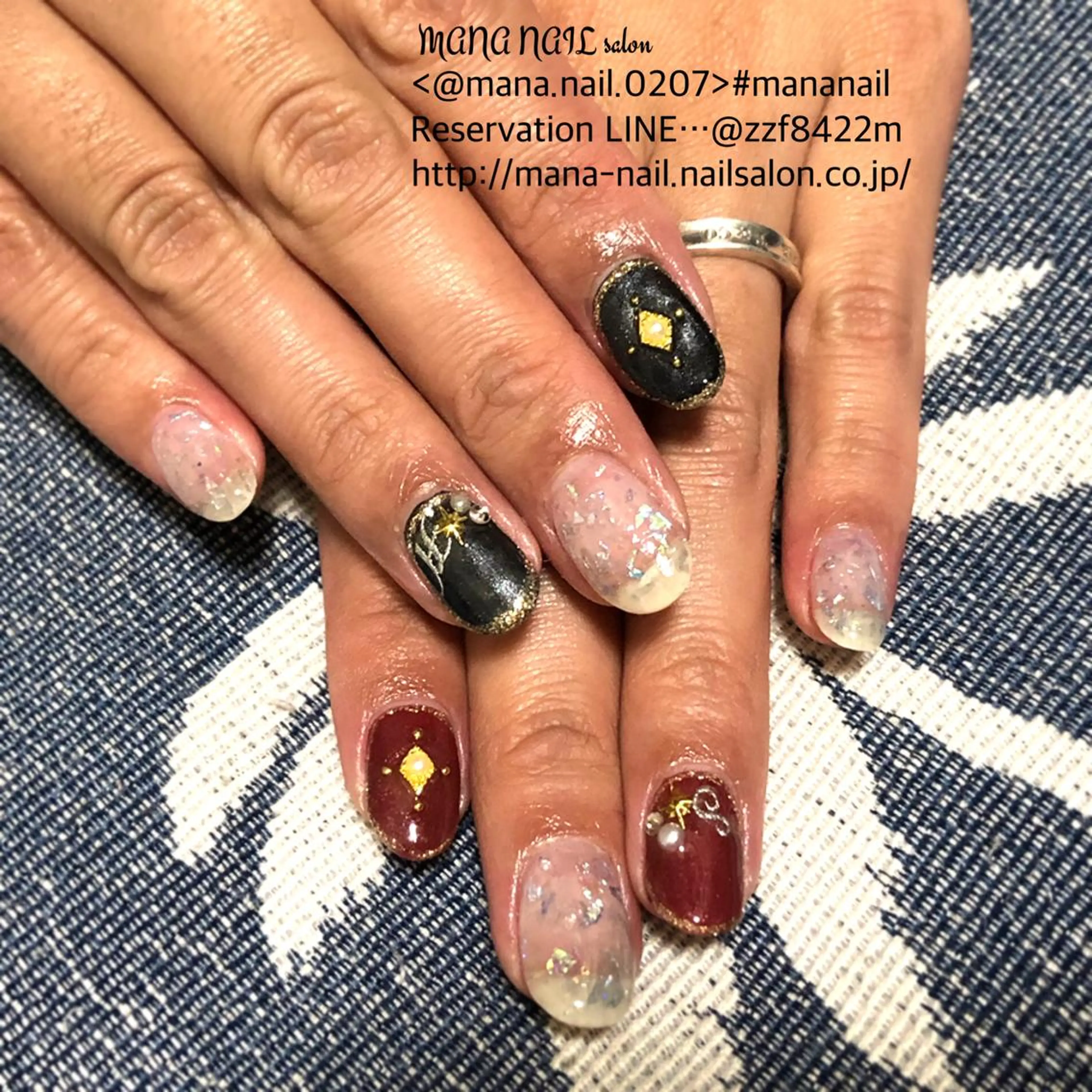 ネイル 長さ出し ジェルネイル ホログラムネイル ワンカラーネイル 春ネイル 廣瀬 真奈美のネイルデザイン